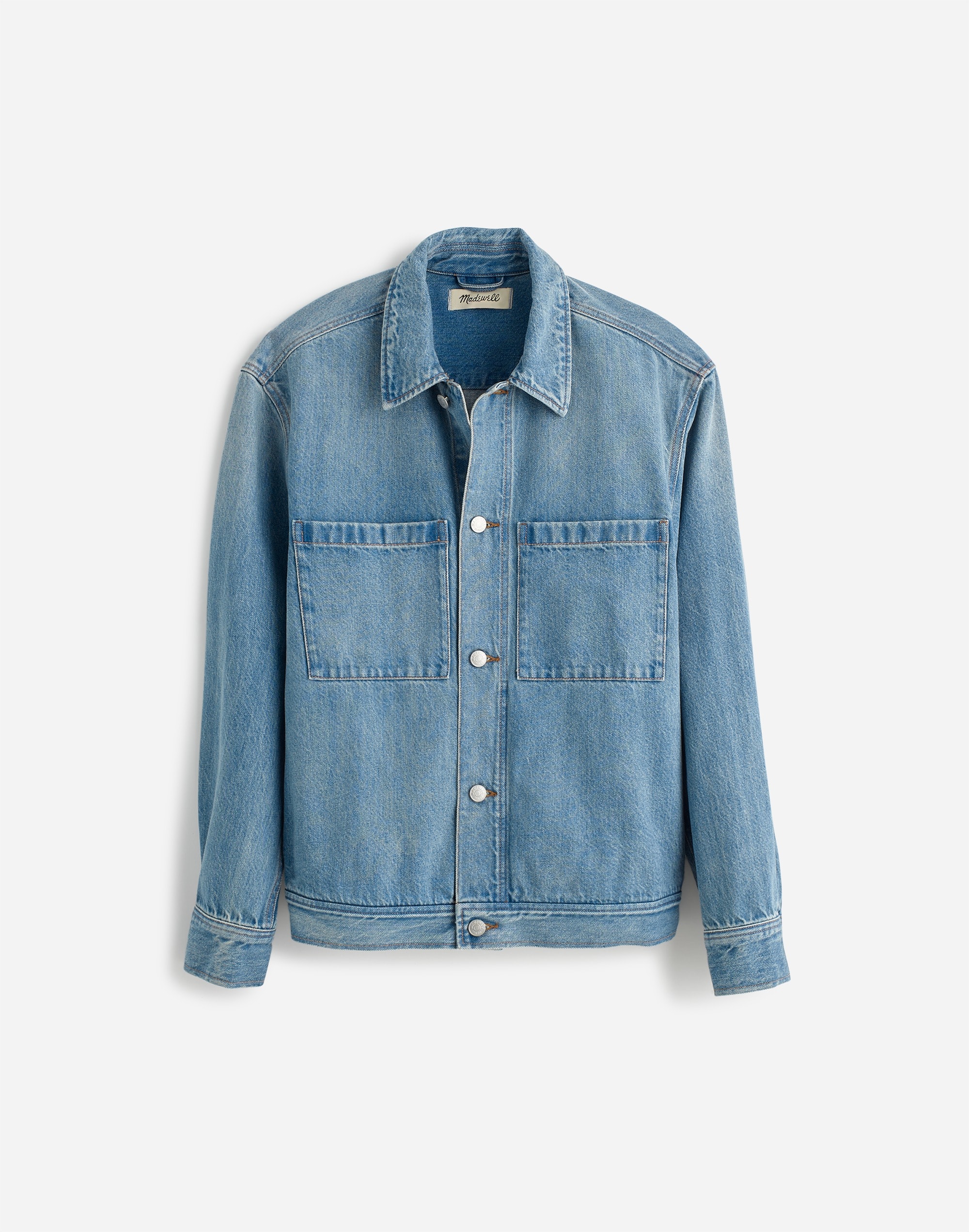 Denim Shirt-Jacket Jamestown Wash | Madewell