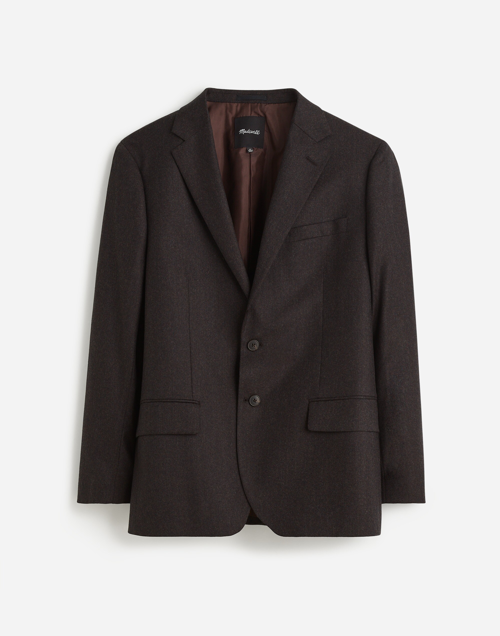 The Roebling Two-Button Blazer Italian Fabric | Madewell