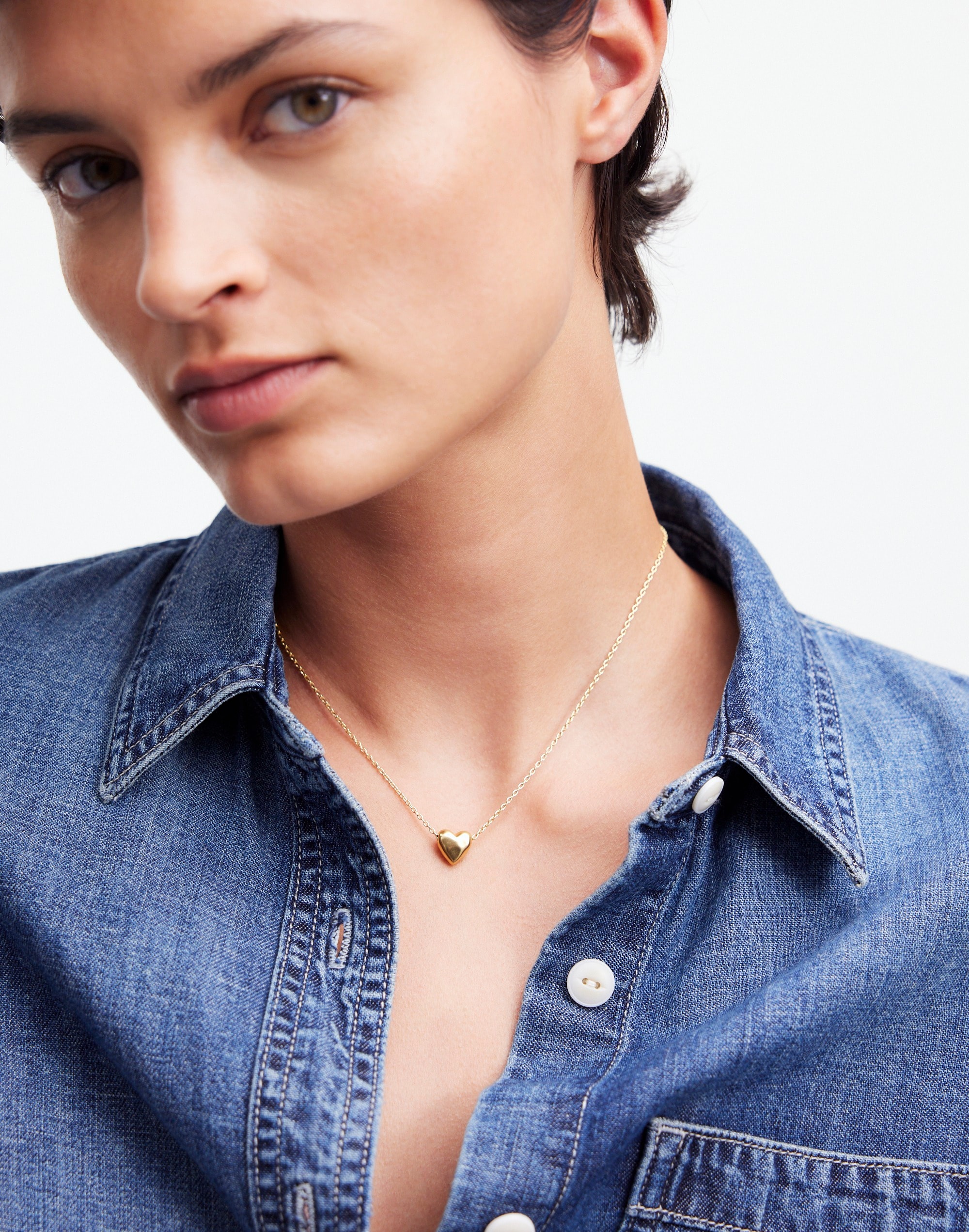 Heart Pendant Chain Necklace | Madewell