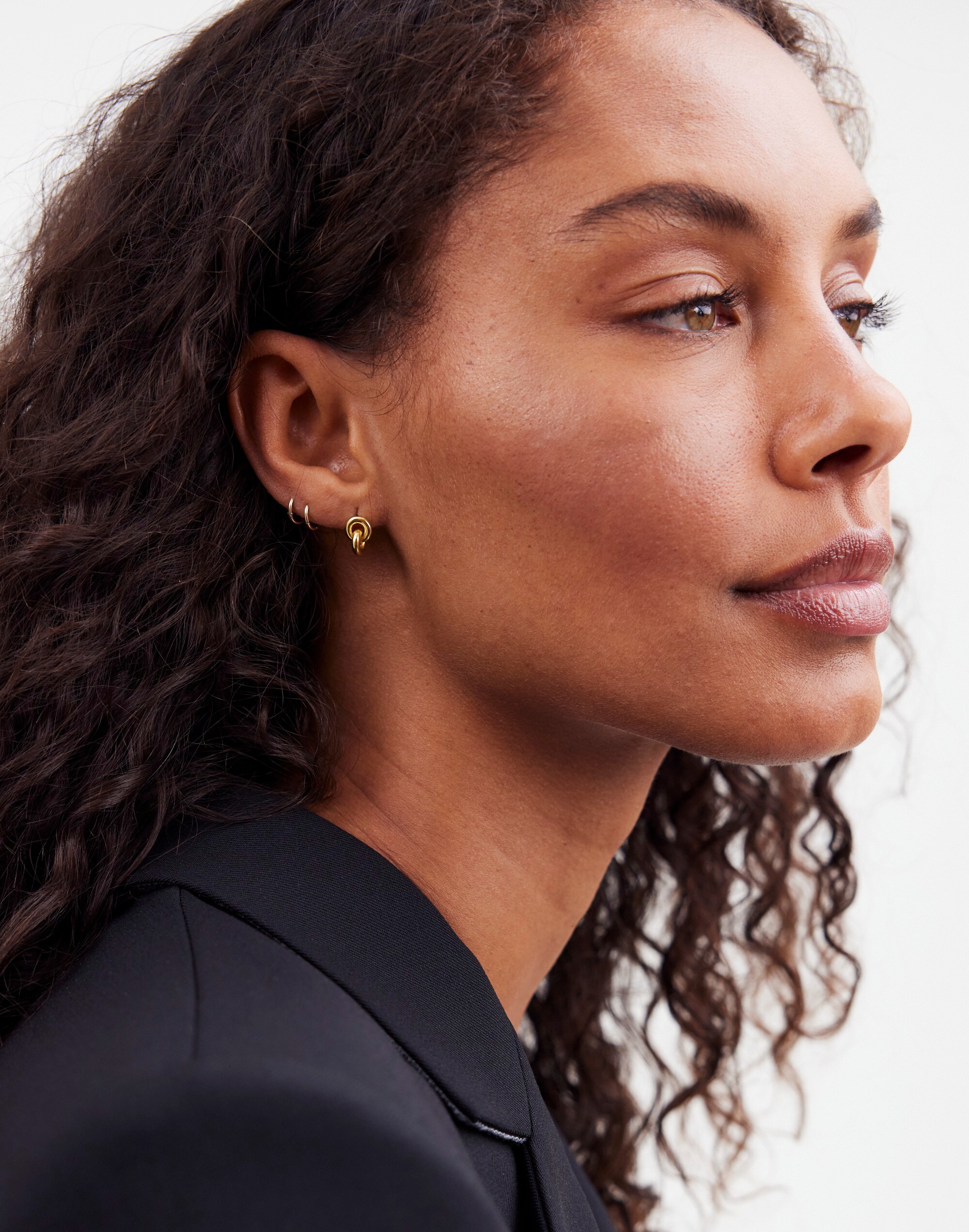 Chunky Donut Drop Stud Earrings | Madewell