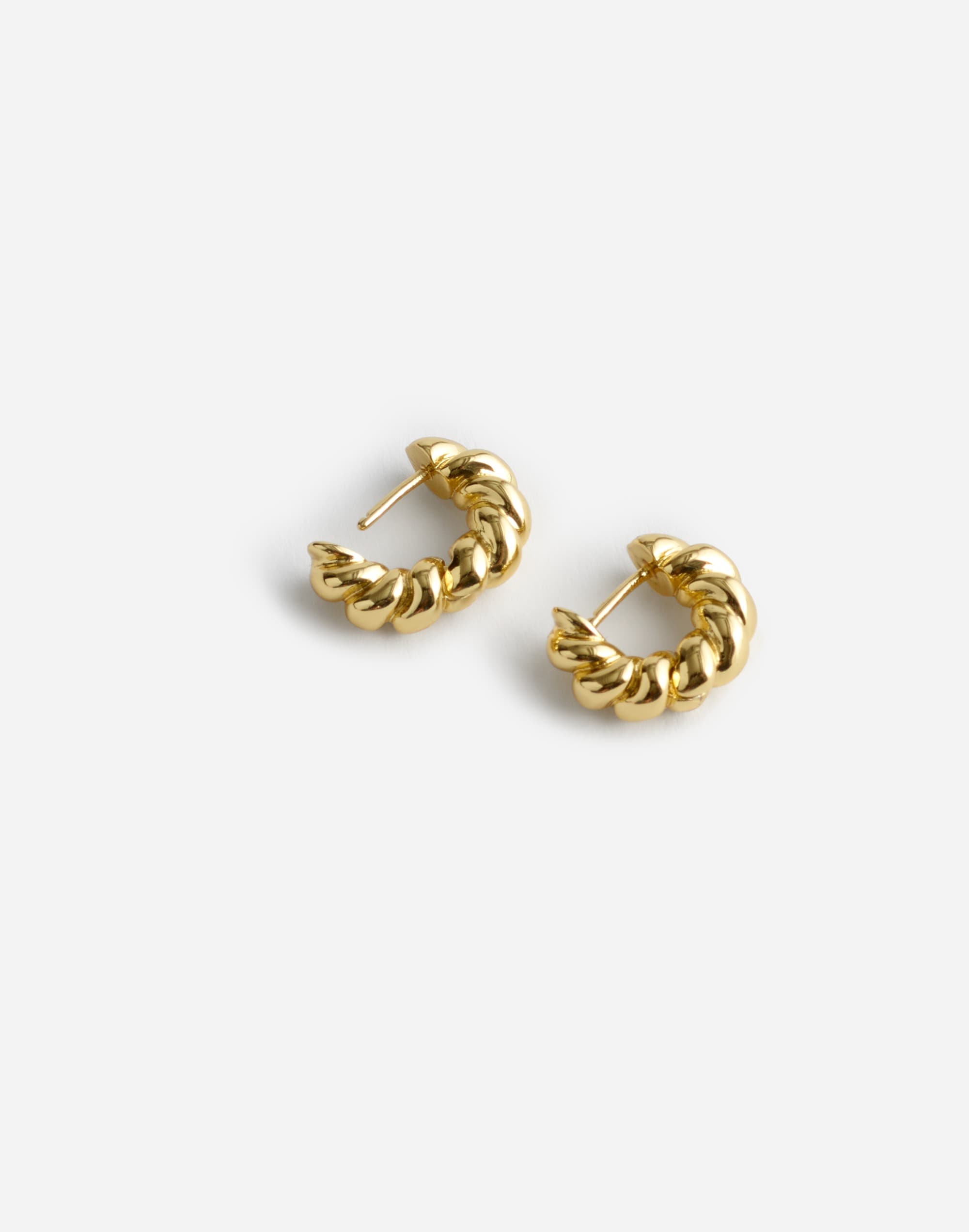 Chunky Rope Huggie Hoop Earrings | Madewell