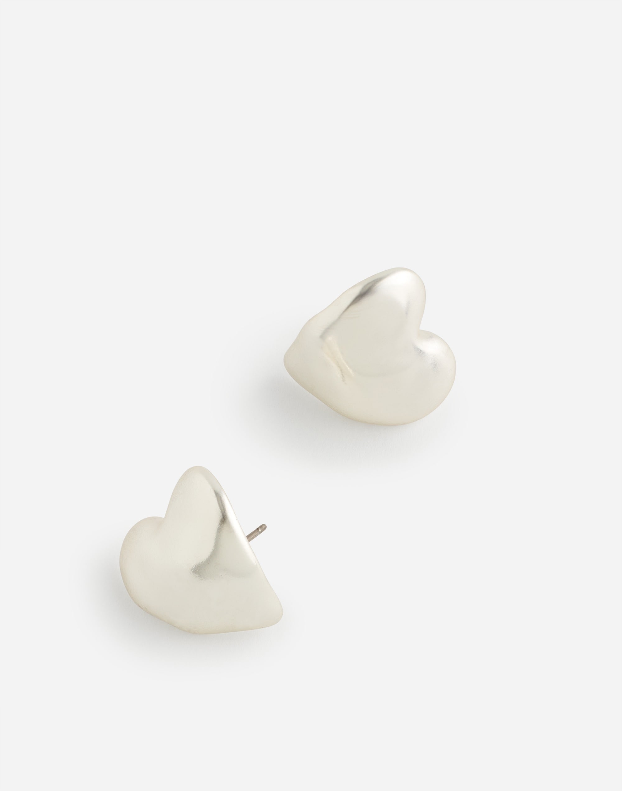 Heart Statement Stud Earrings | Madewell