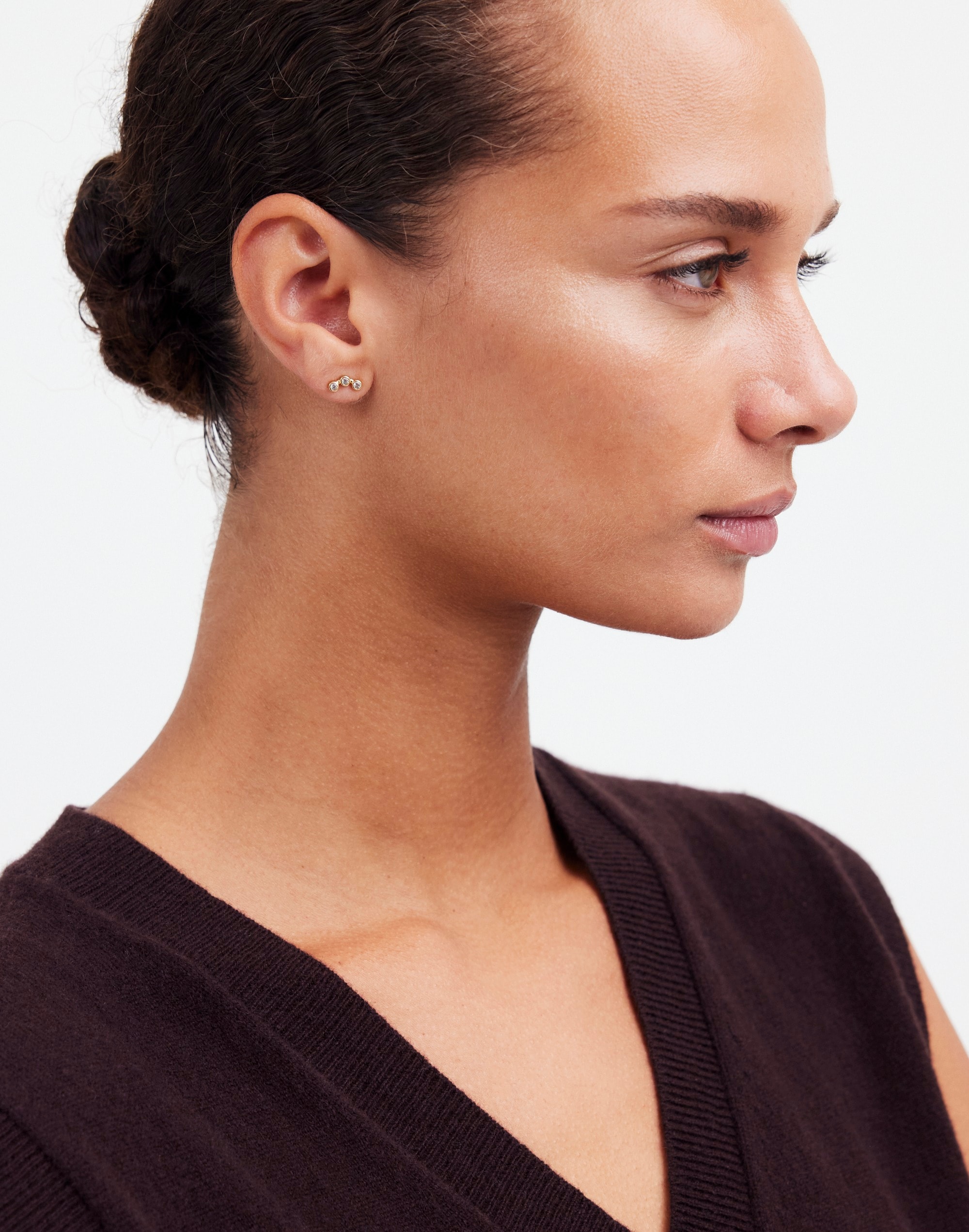 Demi-Fine Pavé Ear Crawler | Madewell