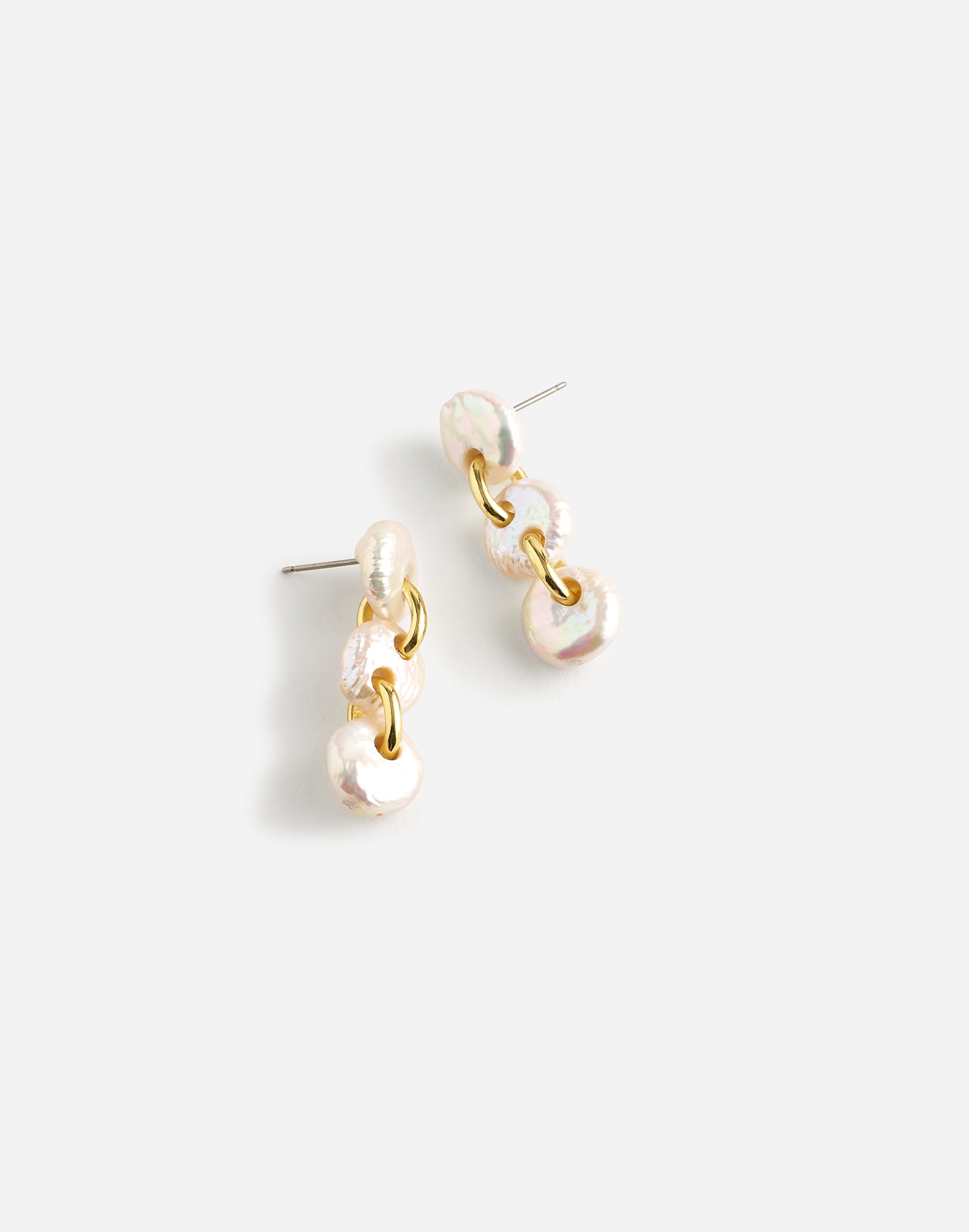 Freshwater Pearl Coin Drop Earrings | Madewell