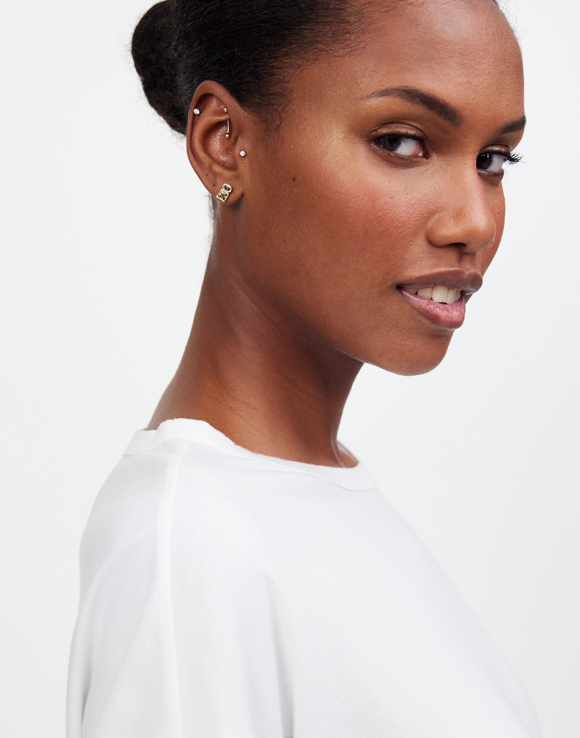 Mixed Shape Stud Earrings | Madewell