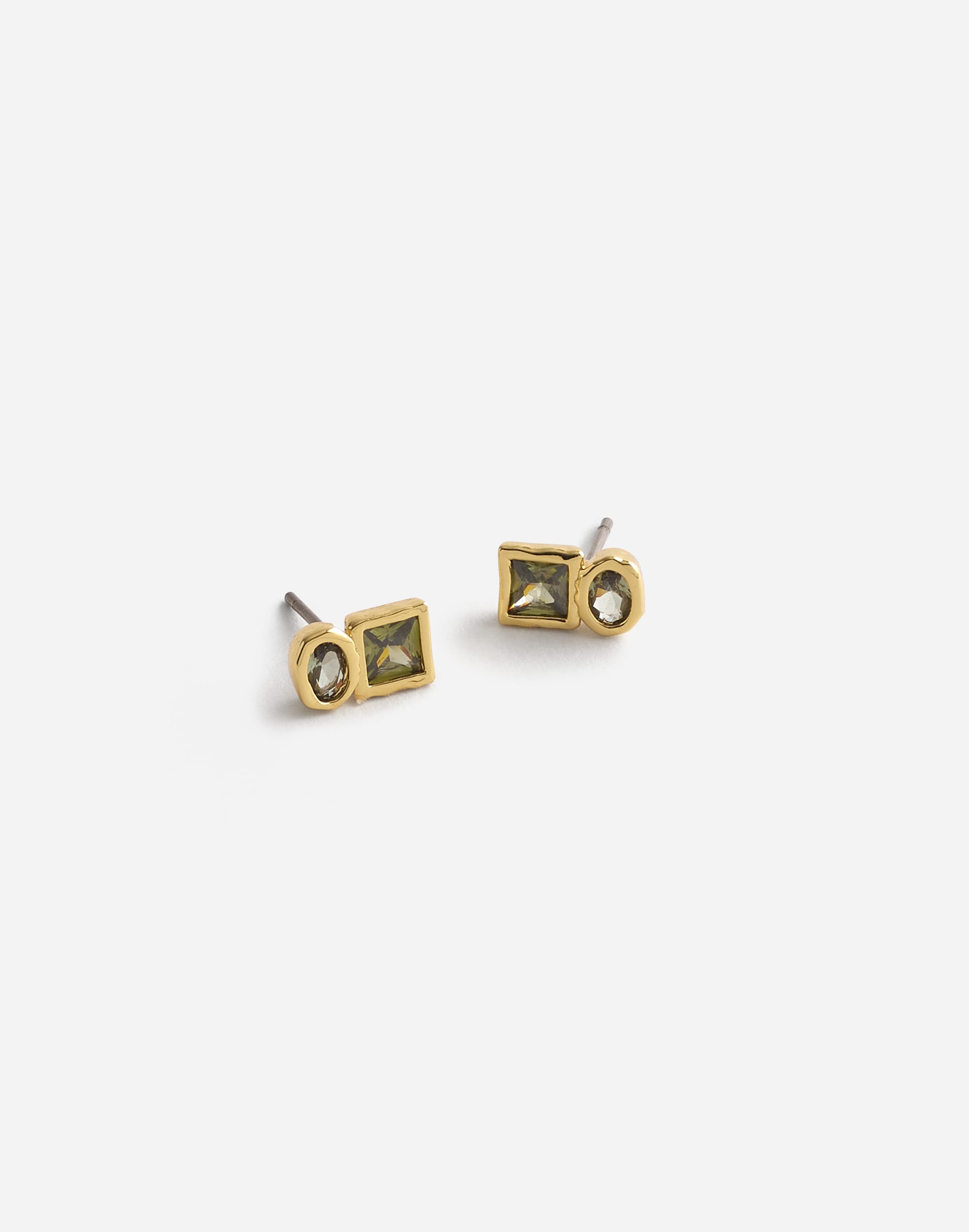 Mixed Shape Stud Earrings | Madewell