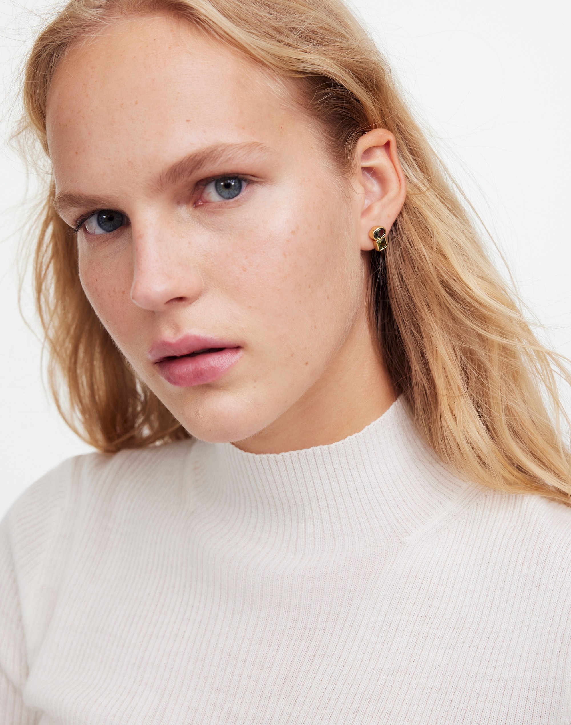 Mixed Shape Statement Stud Earrings | Madewell