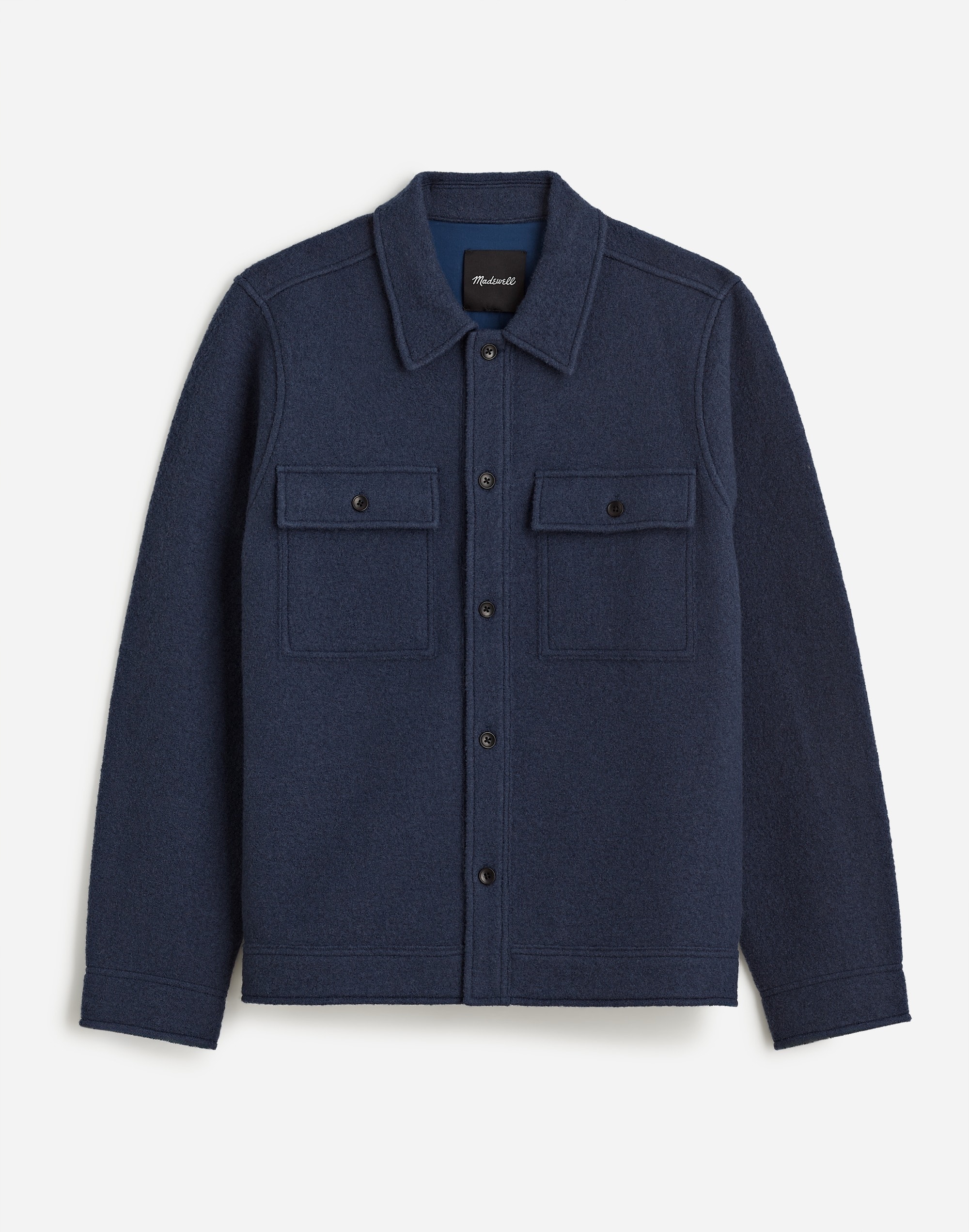 Boiled Wool Shirt-Jacket | Madewell