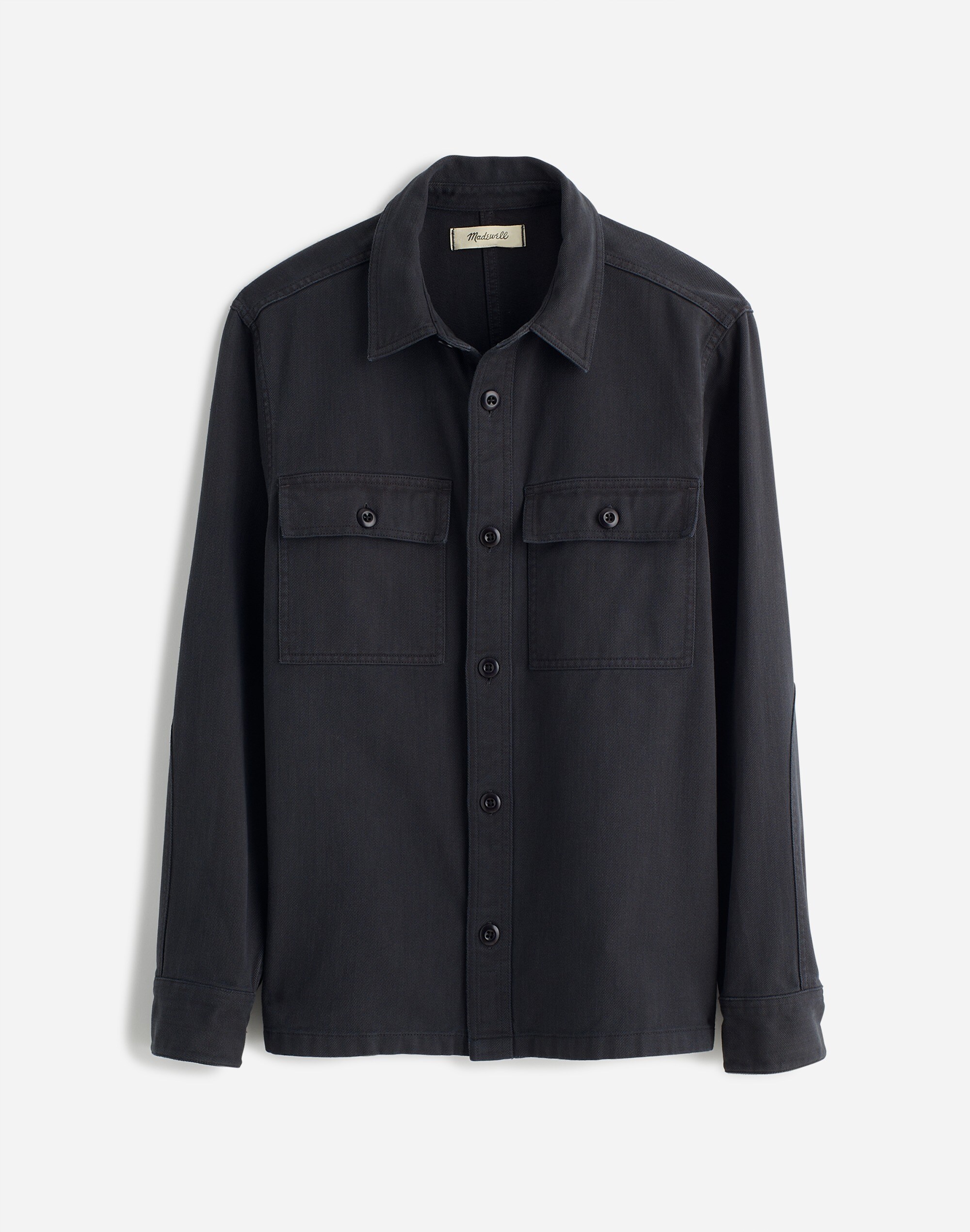 Straight-Hem Work Shirt Garment Dye | Madewell