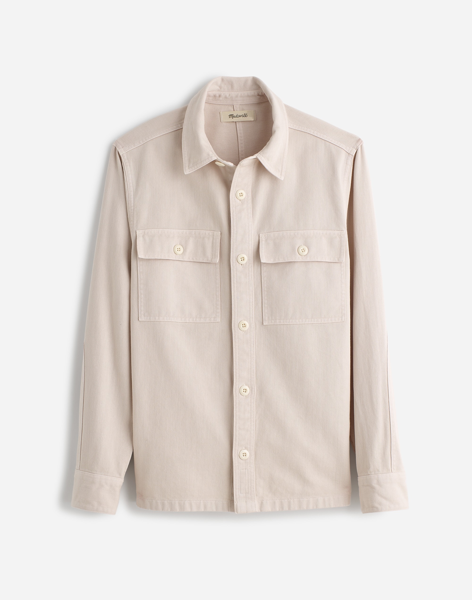 Straight-Hem Work Shirt Garment Dye | Madewell