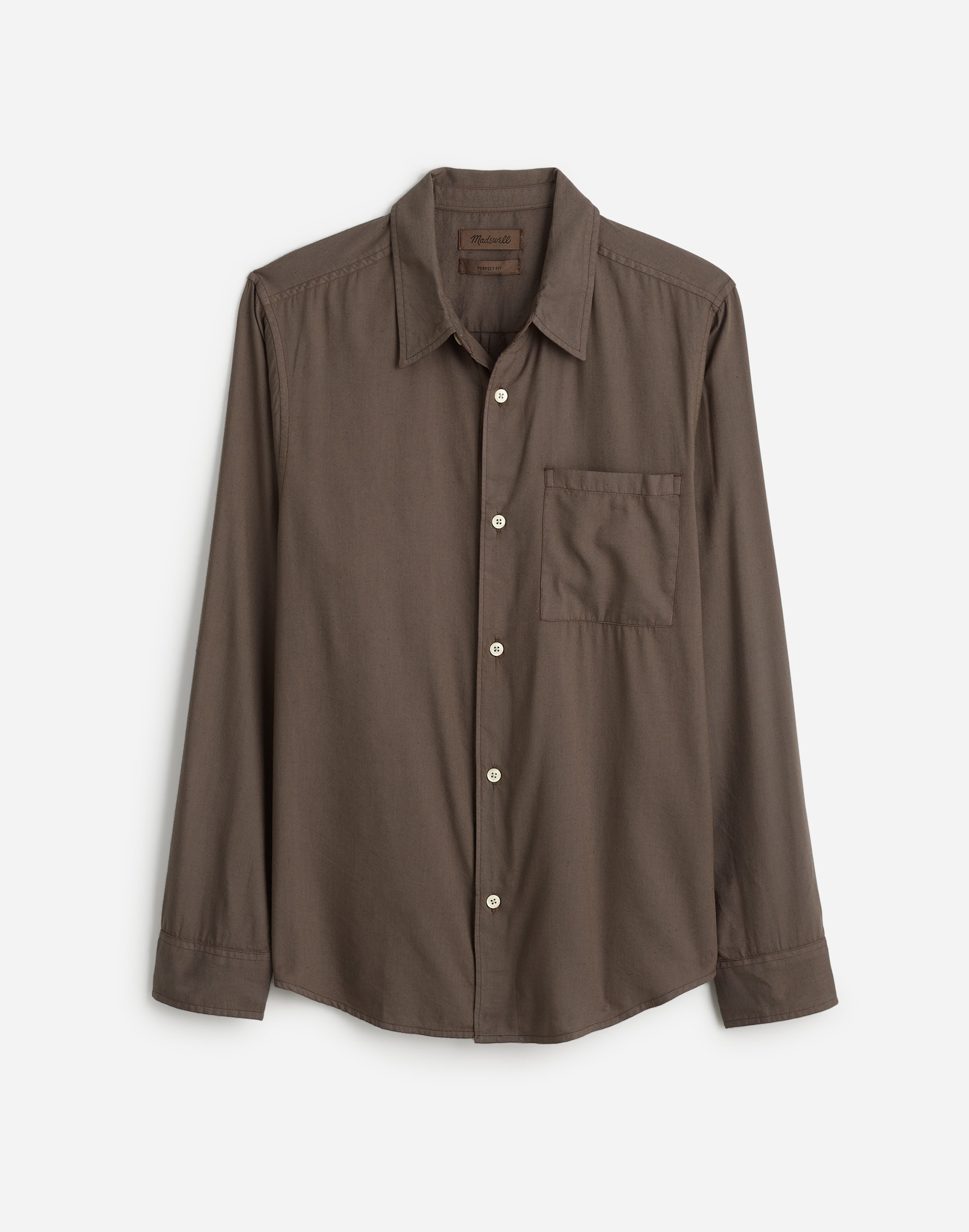 The Perfect Shirt Soft Drape Twill | Madewell