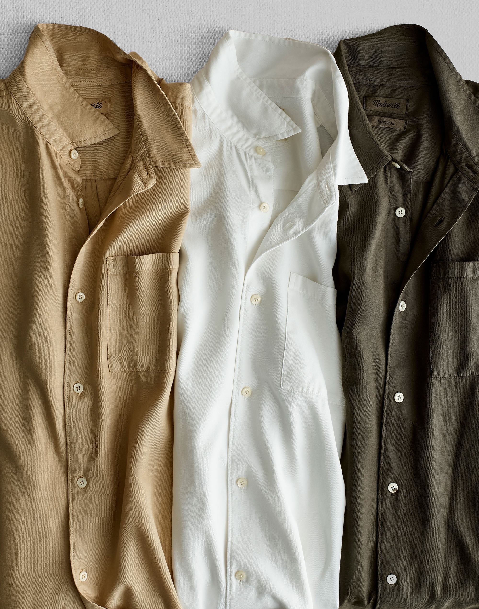 The Perfect Shirt in Softdrape Twill