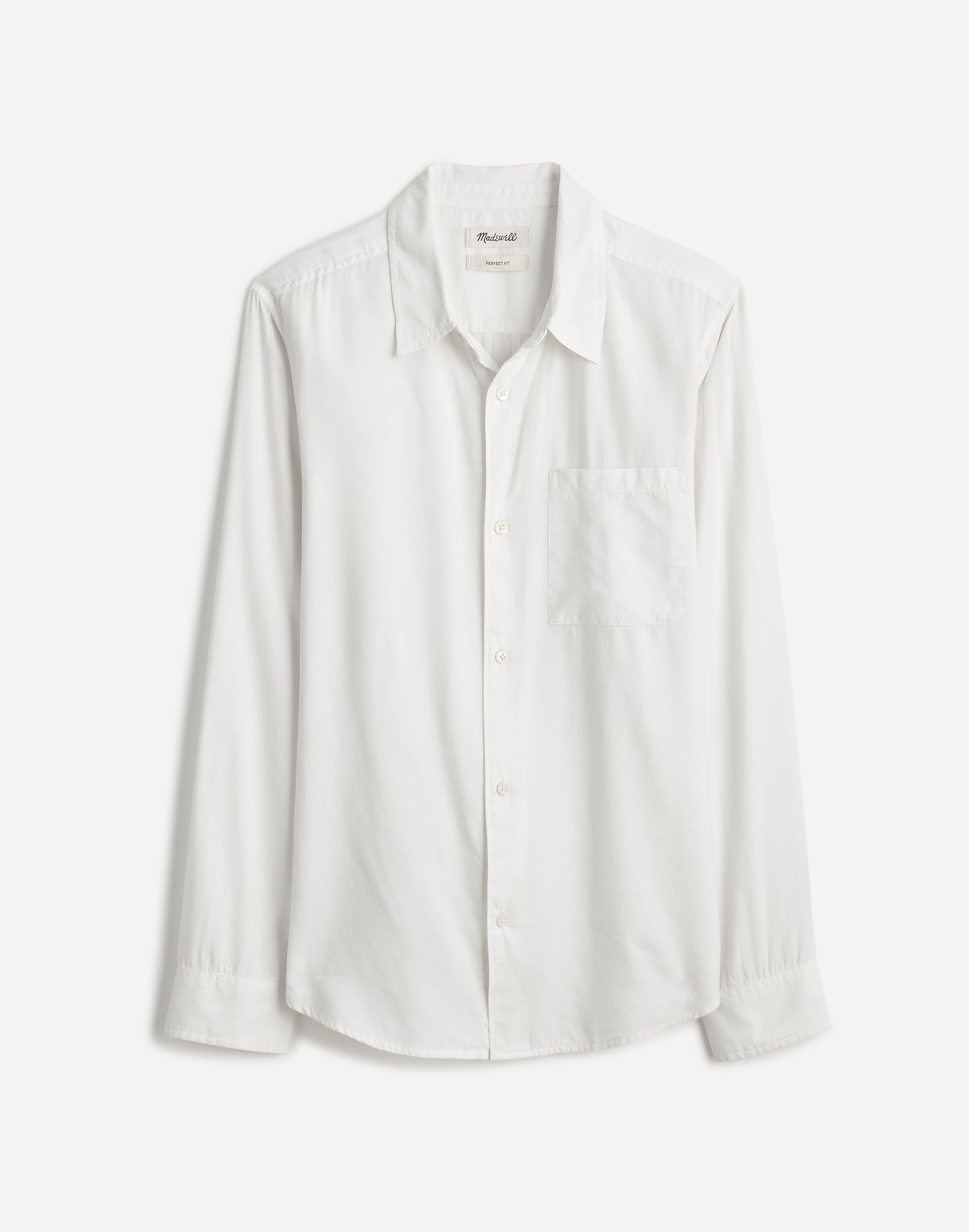 The Perfect Shirt Softdrape Twill | Madewell