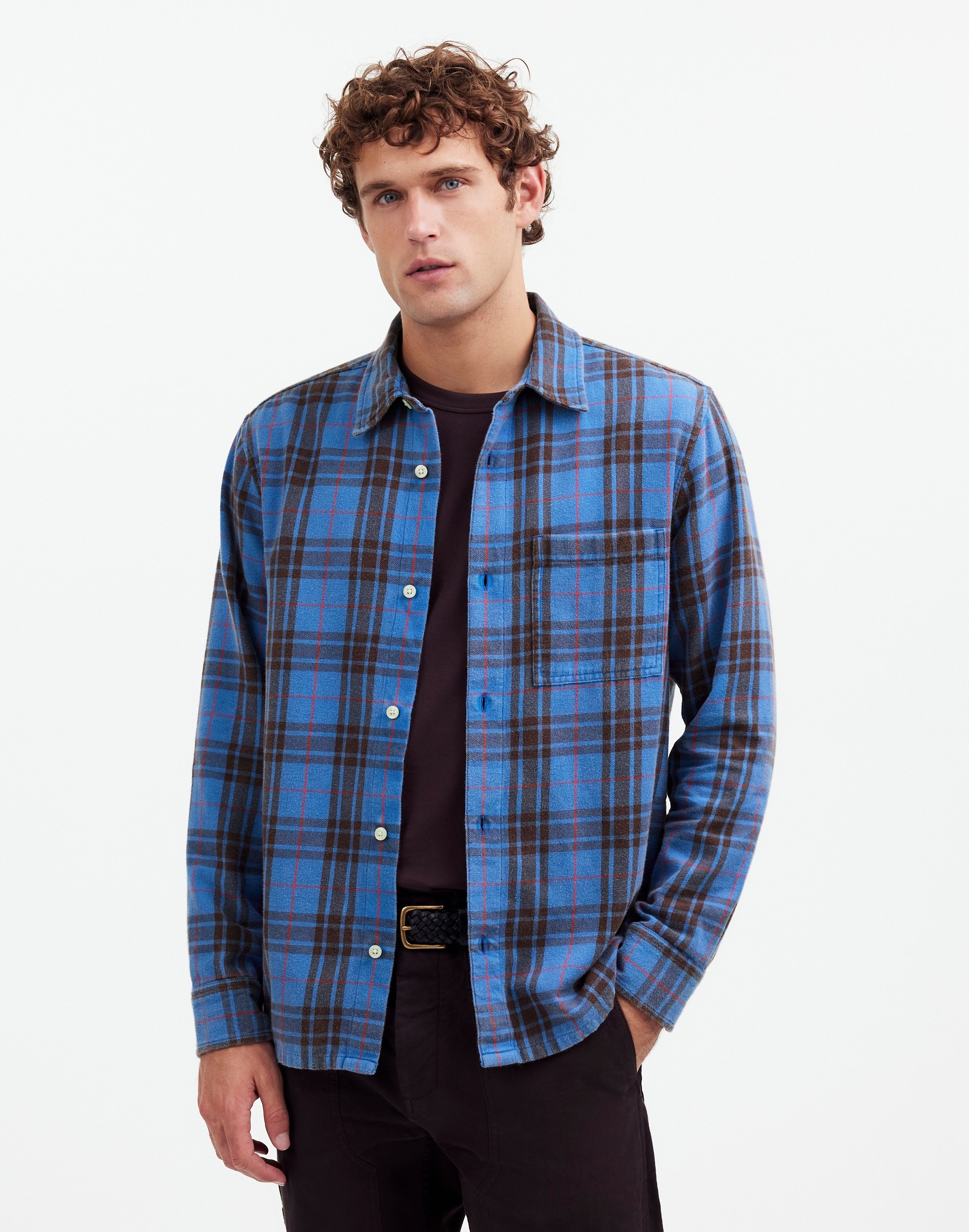 Easy Shirt Brushed Flannel | Madewell