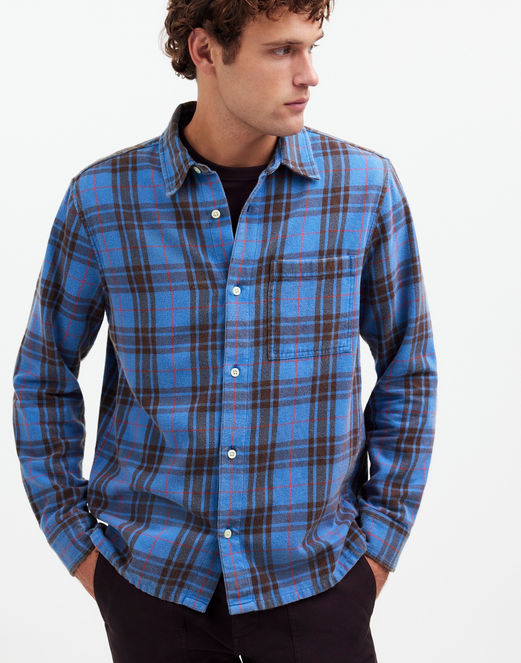 Easy Shirt Brushed Flannel | Madewell