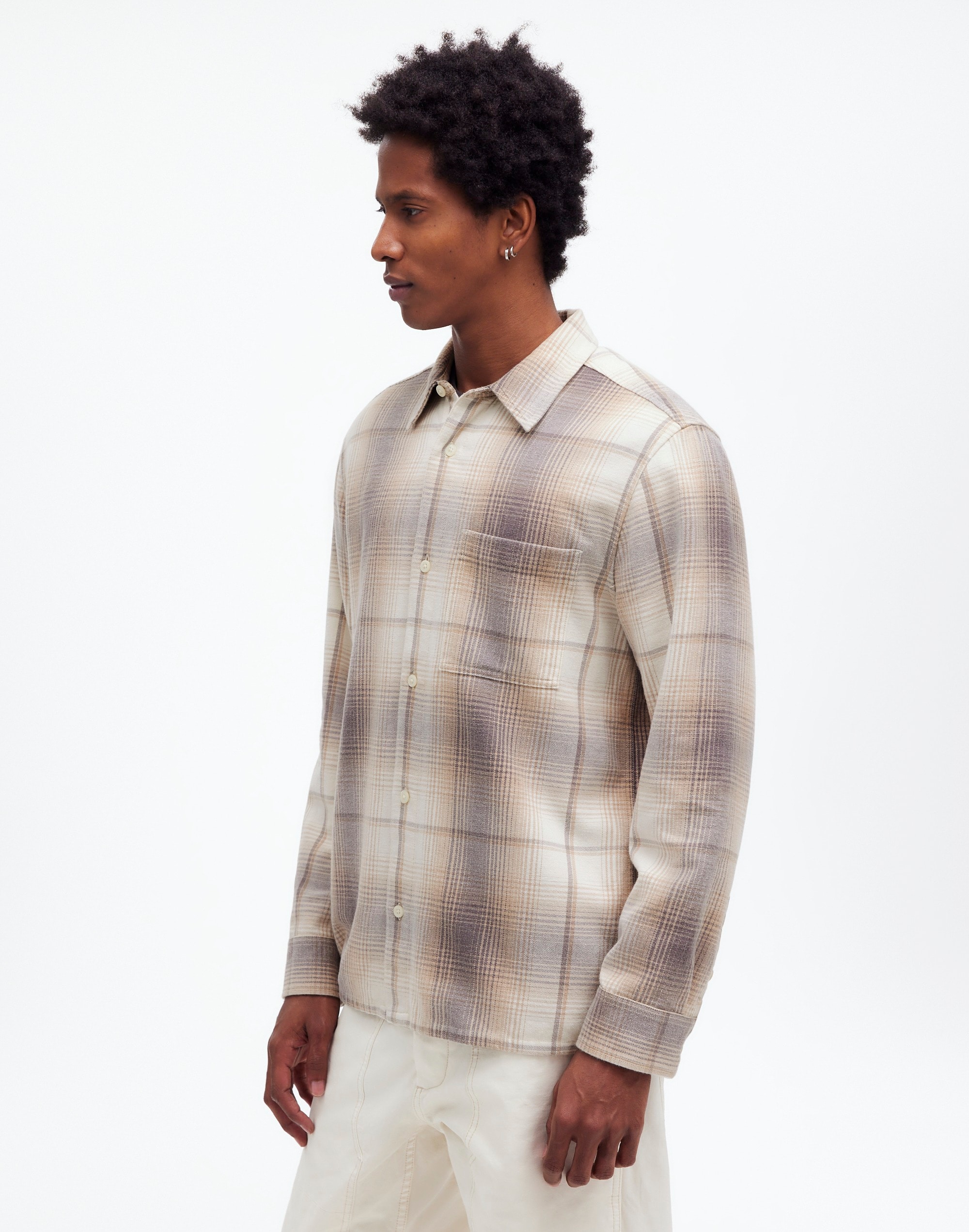 Easy Shirt Brushed Flannel | Madewell