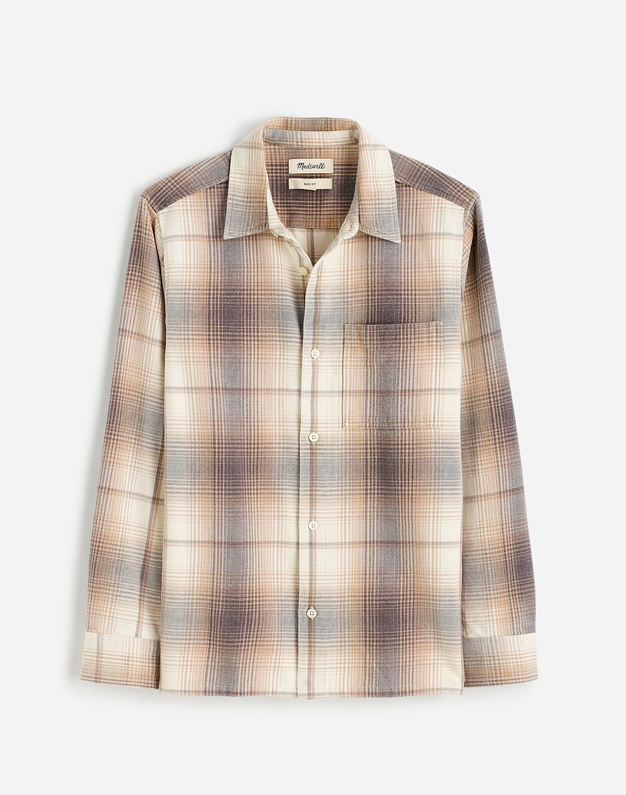 Easy Shirt Brushed Flannel | Madewell