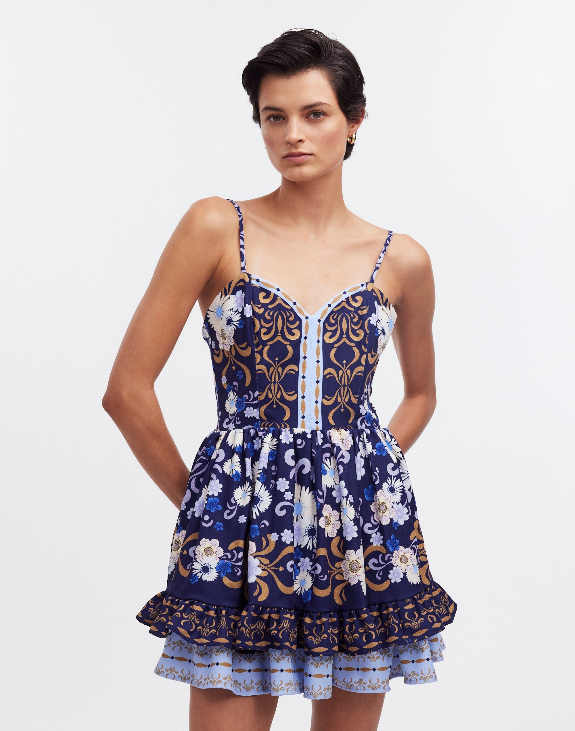 Madewell x Agua Bendita Isadora Mini Dress |