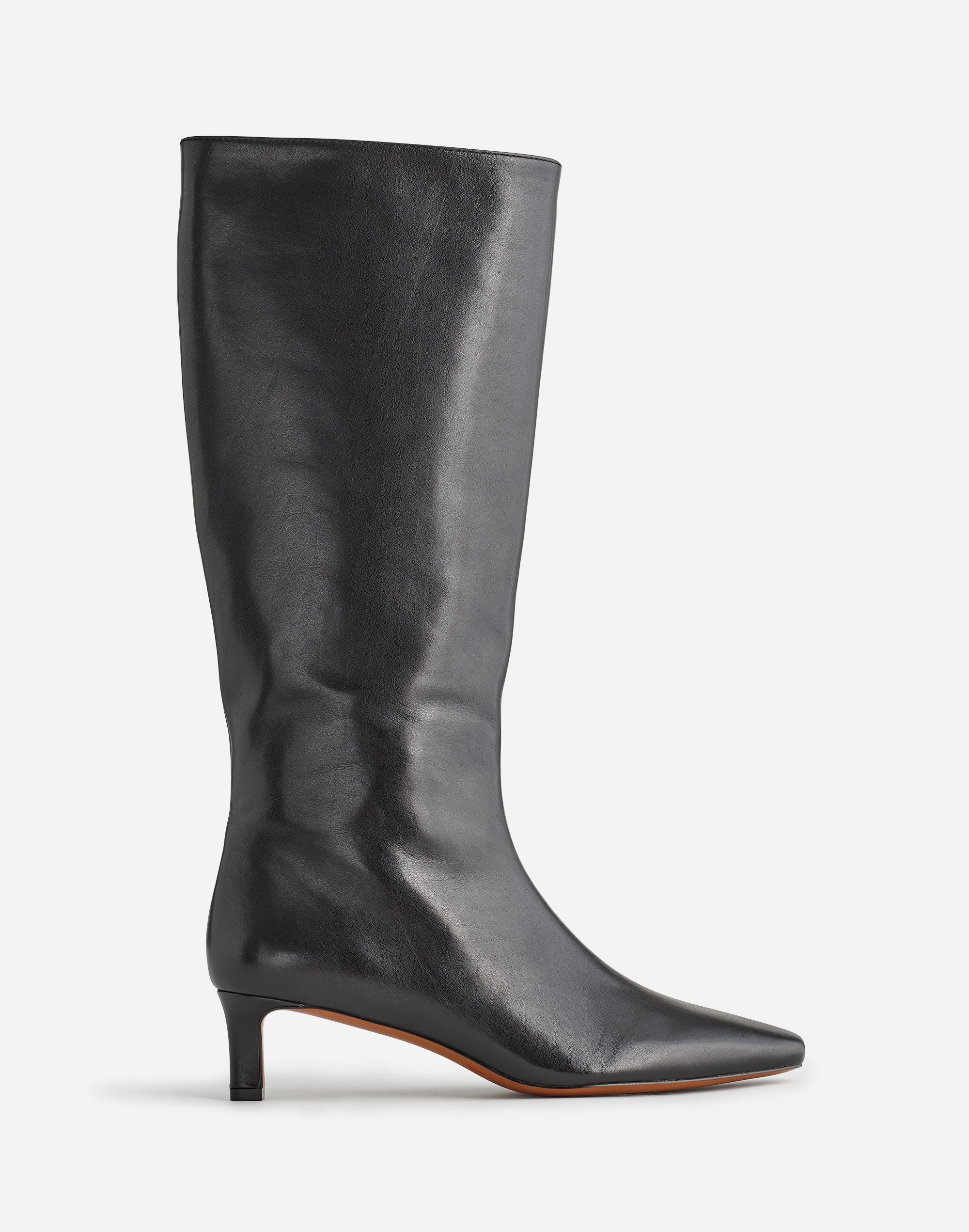 The Dimes Kitten-Heel Knee Boot | Madewell