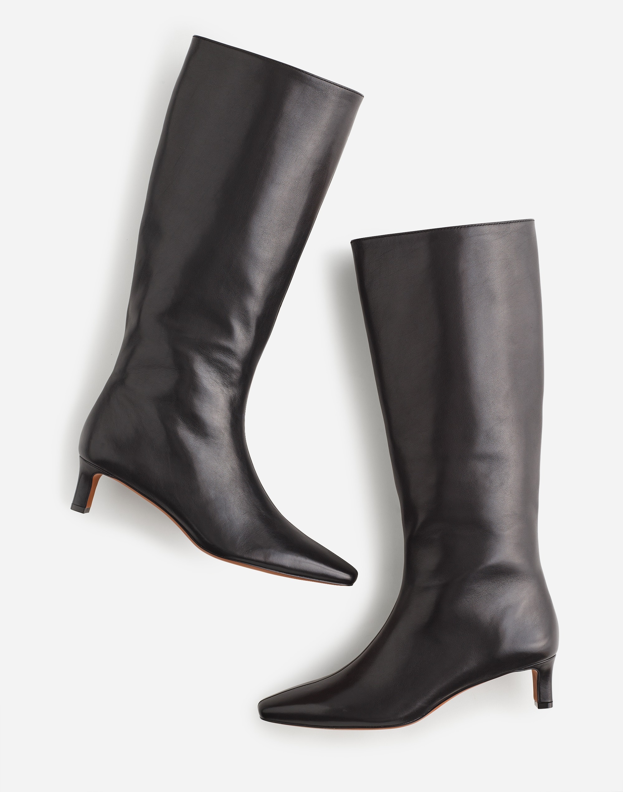 The Dimes Kitten-Heel Knee Boot | Madewell