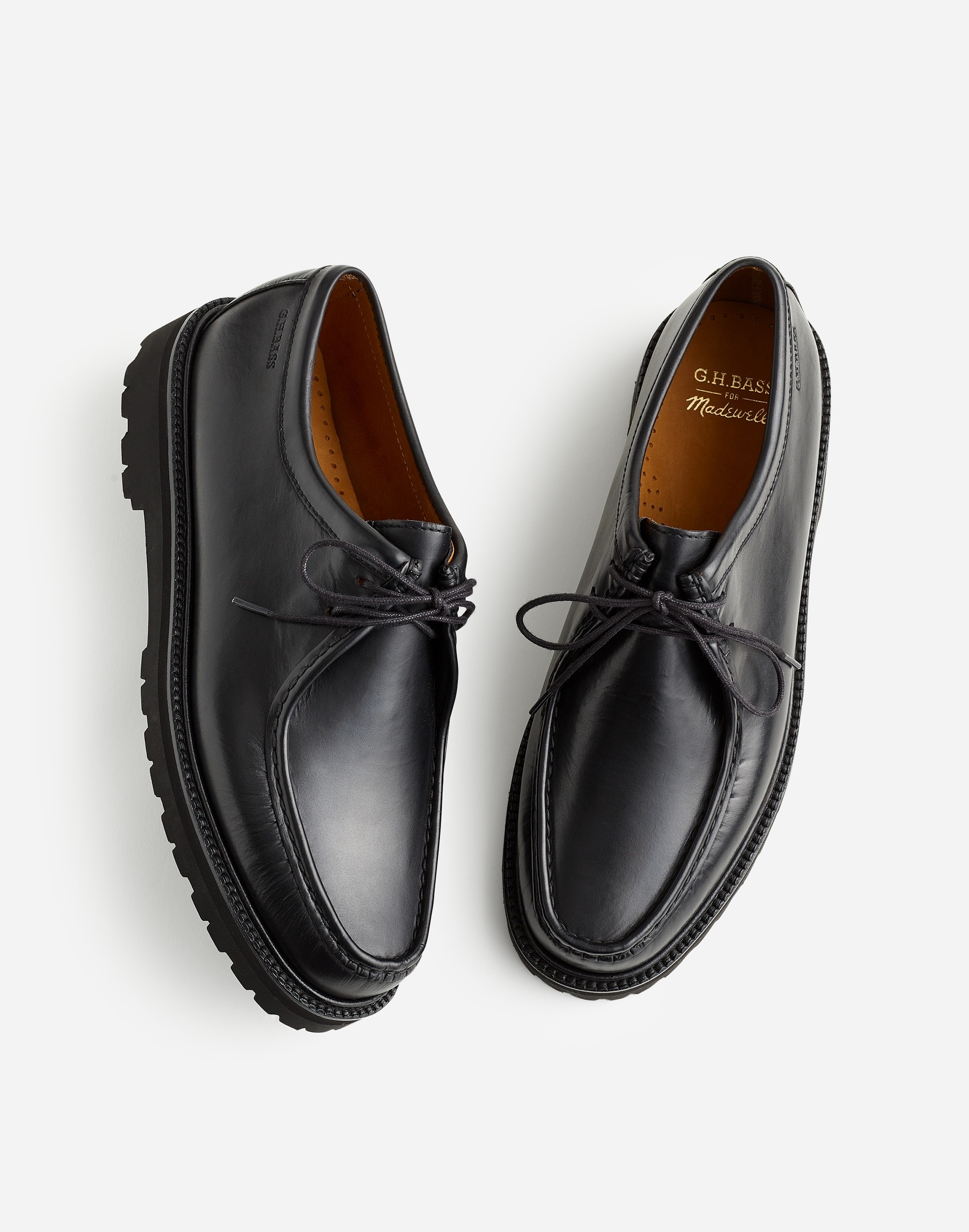 Madewell x G.H.BASS Wallace Leather Moc |