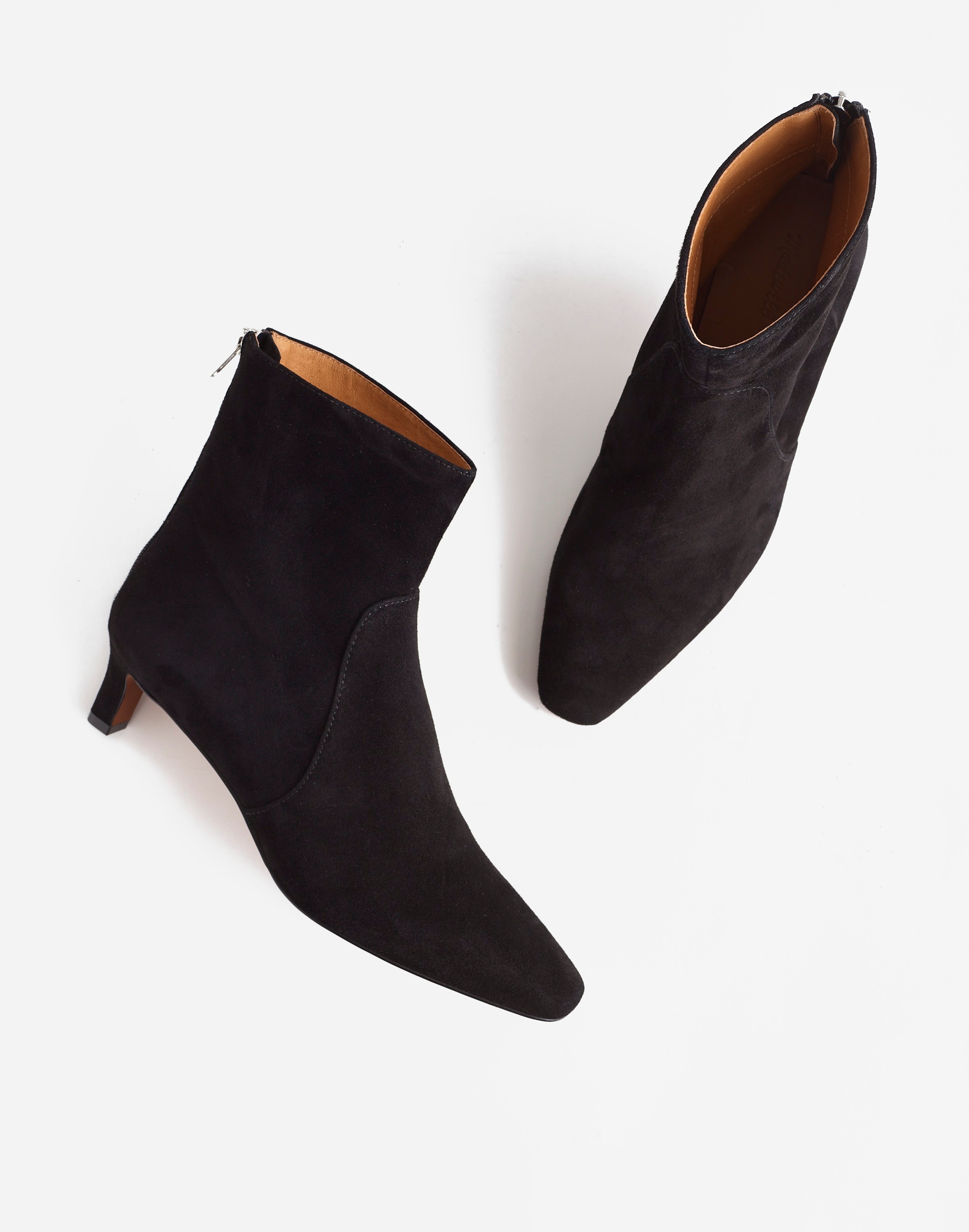 Mw The Dimes Kitten-heel Boot In True Black