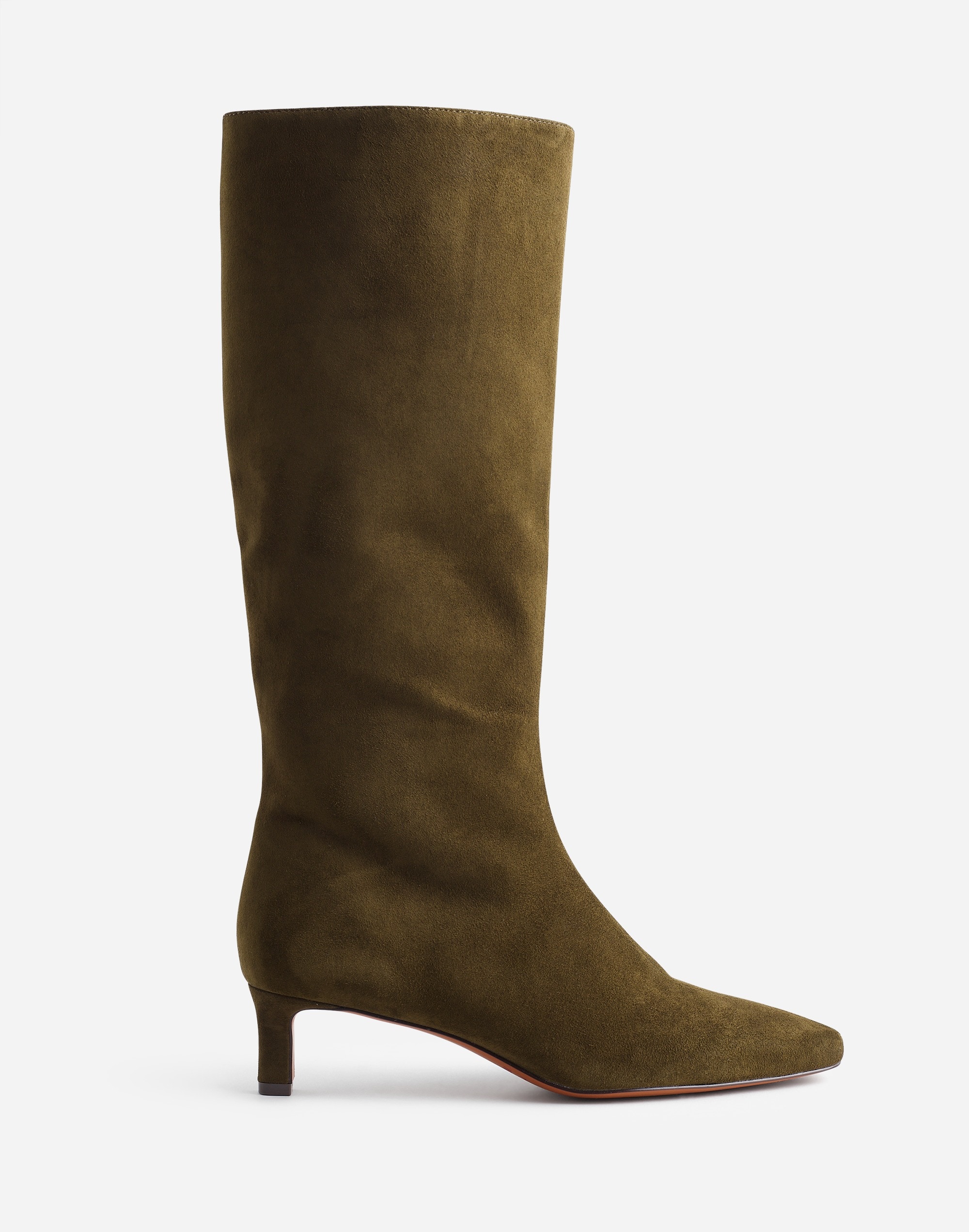 The Dimes Kitten-Heel Knee Boot | Madewell