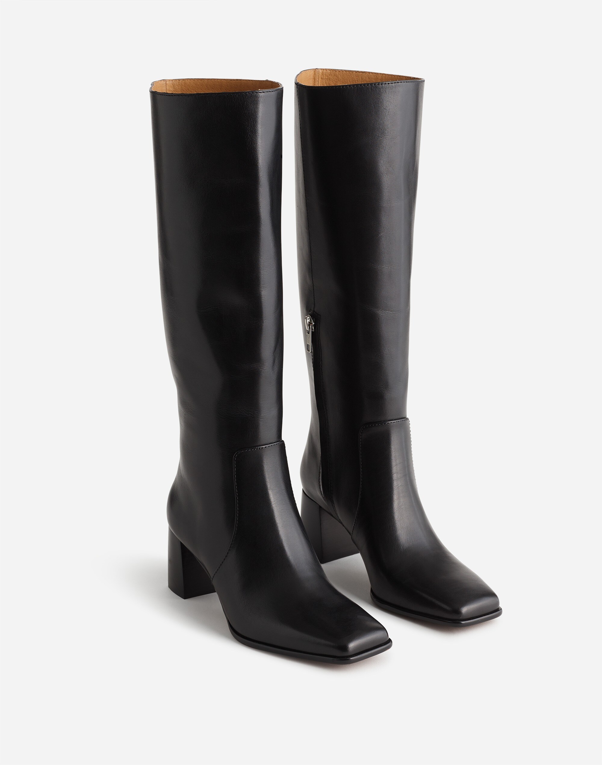 The Zane Knee-High Boot Leather | Madewell