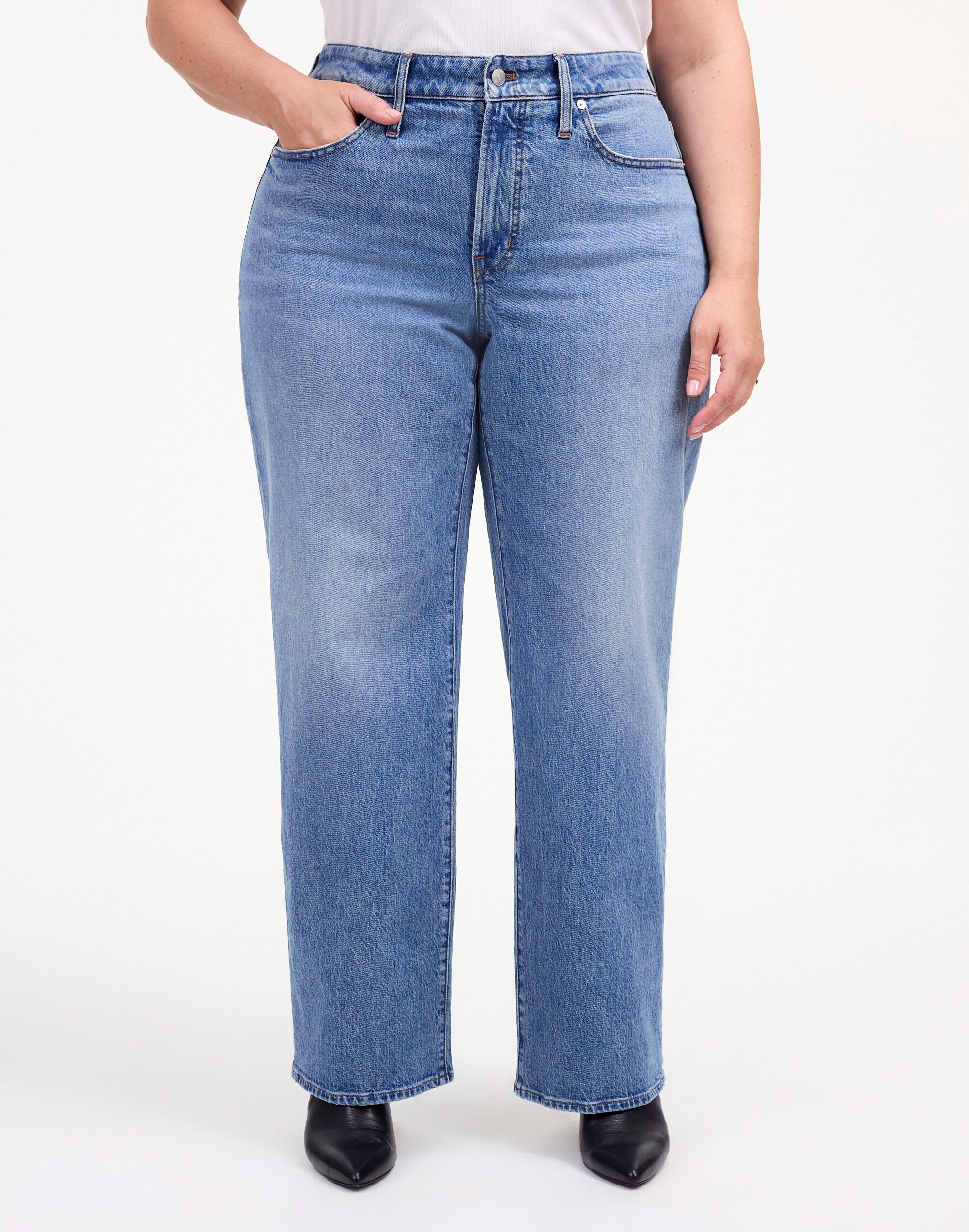 The Plus Perfect Vintage Wide-Leg Jean | Madewell