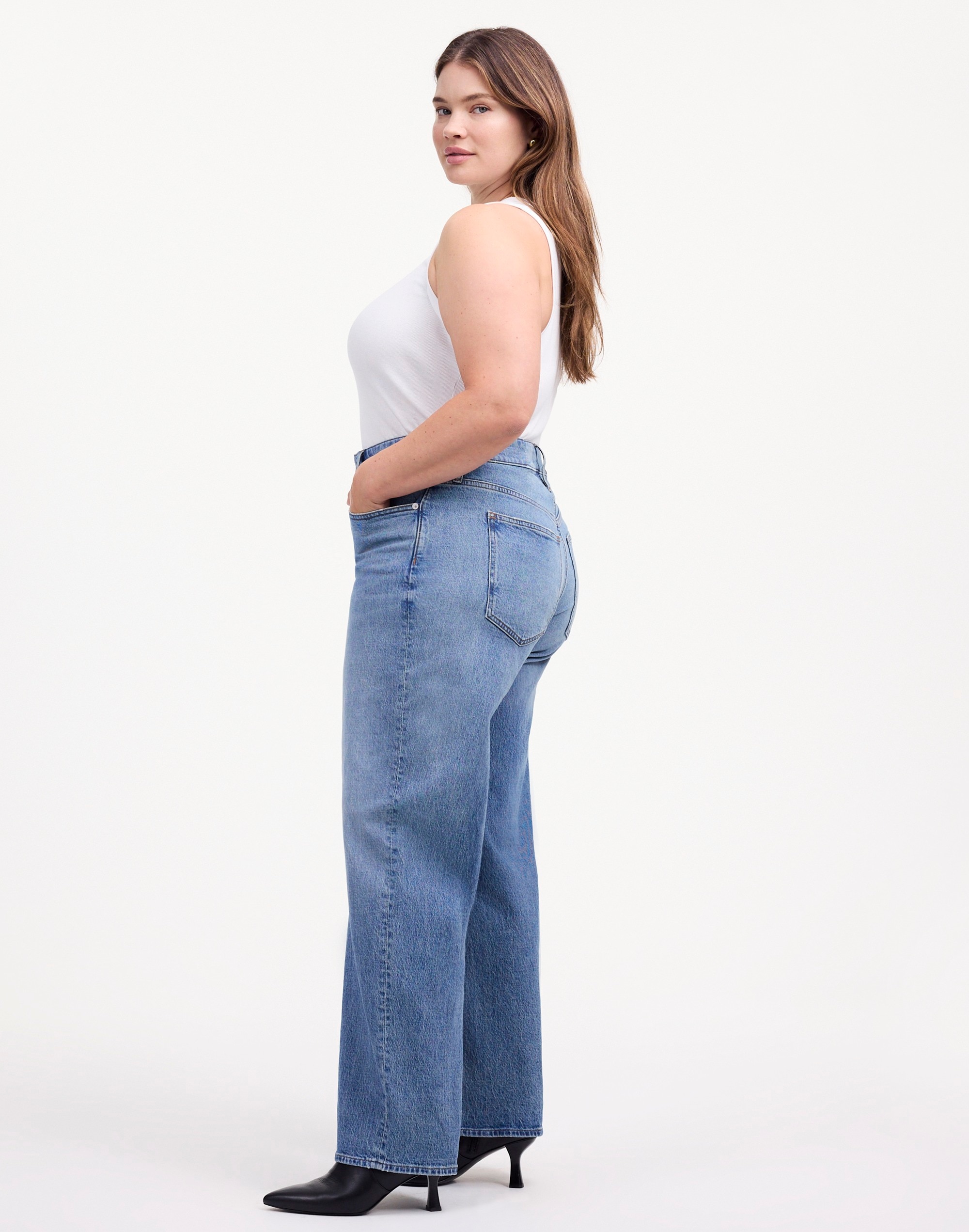 The Plus Perfect Vintage Wide-Leg Jean | Madewell