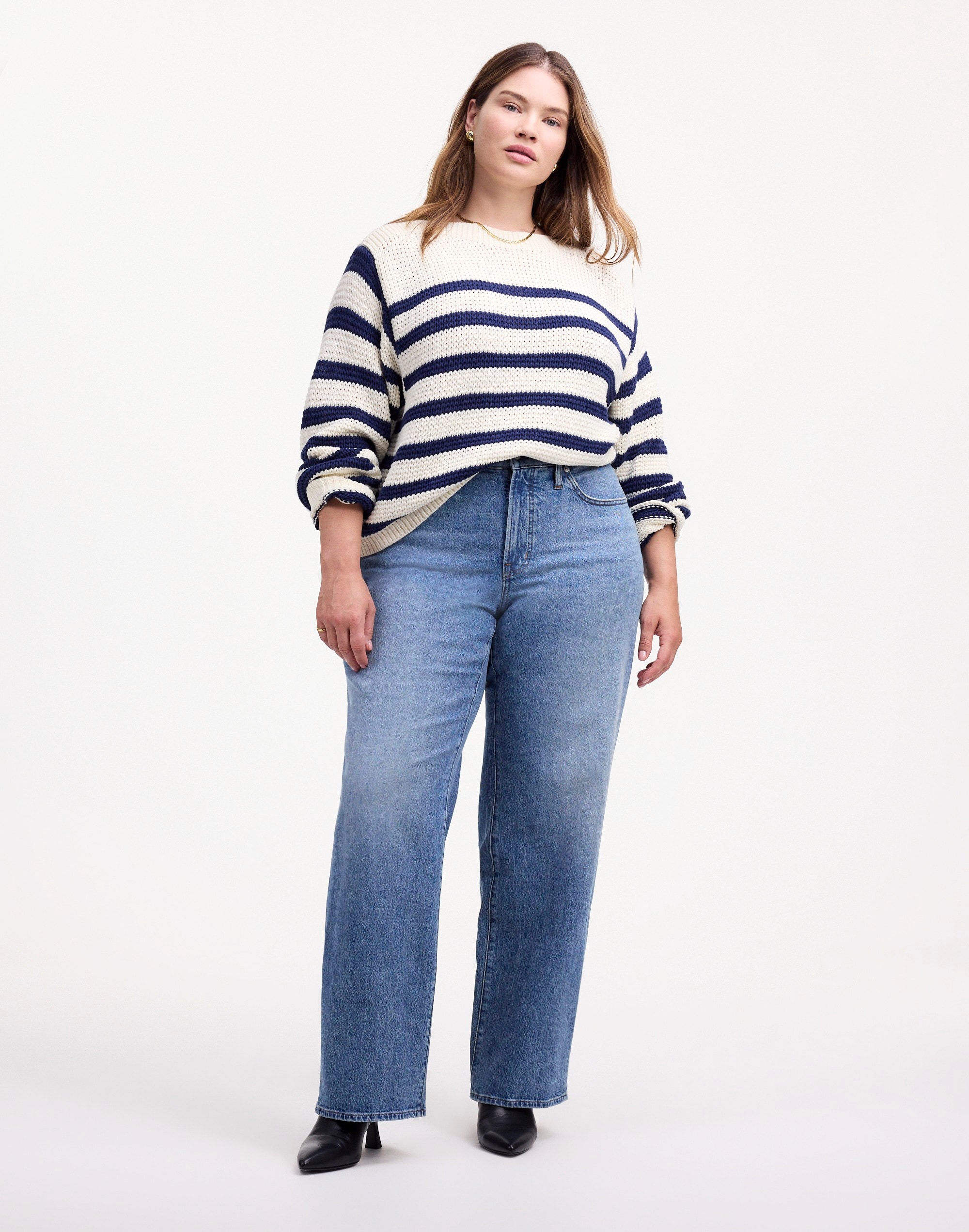 The Plus Perfect Vintage Wide-Leg Jean | Madewell