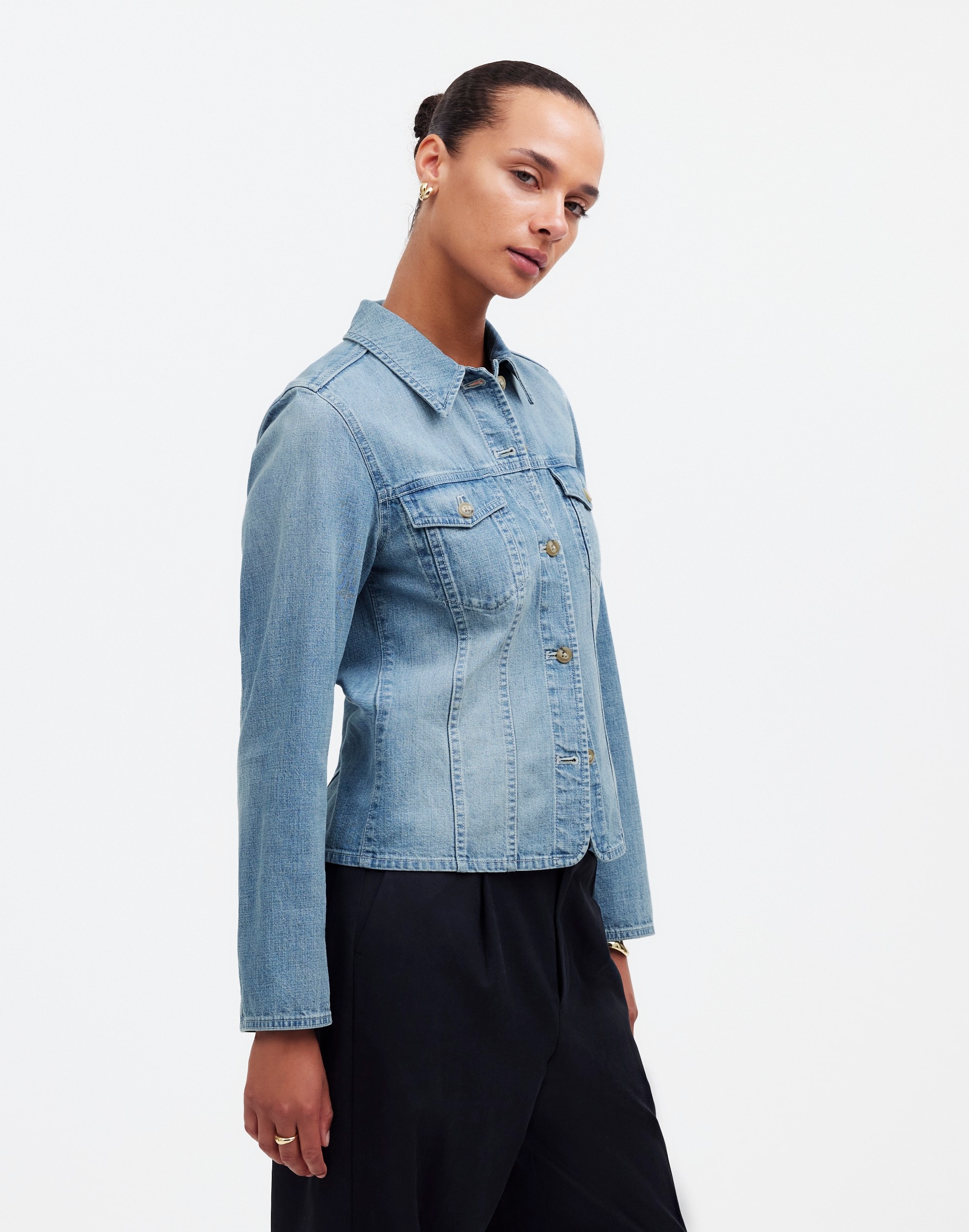 Shrunken Button-Front Shirt | Madewell