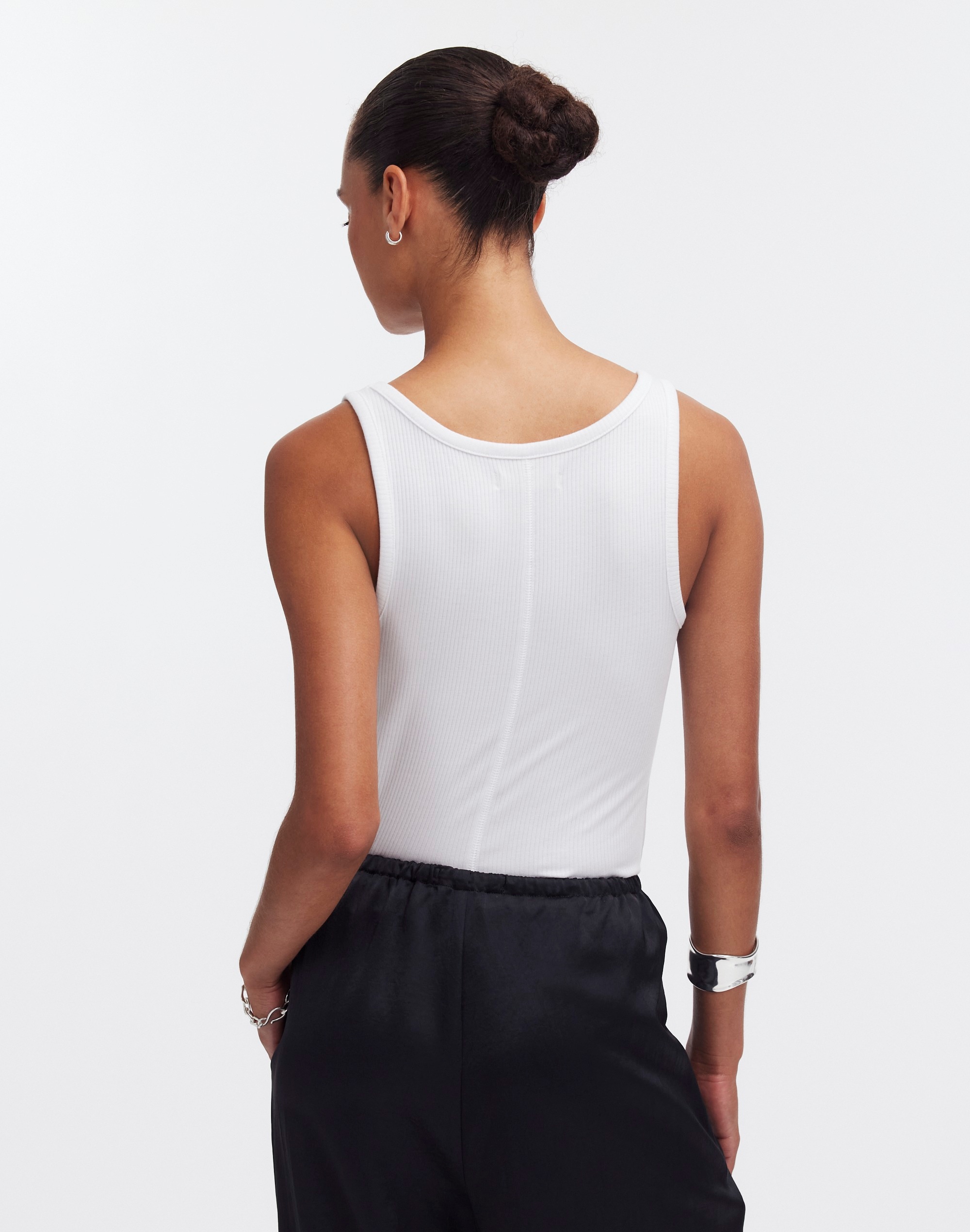 Drapey Rib Tank | Madewell