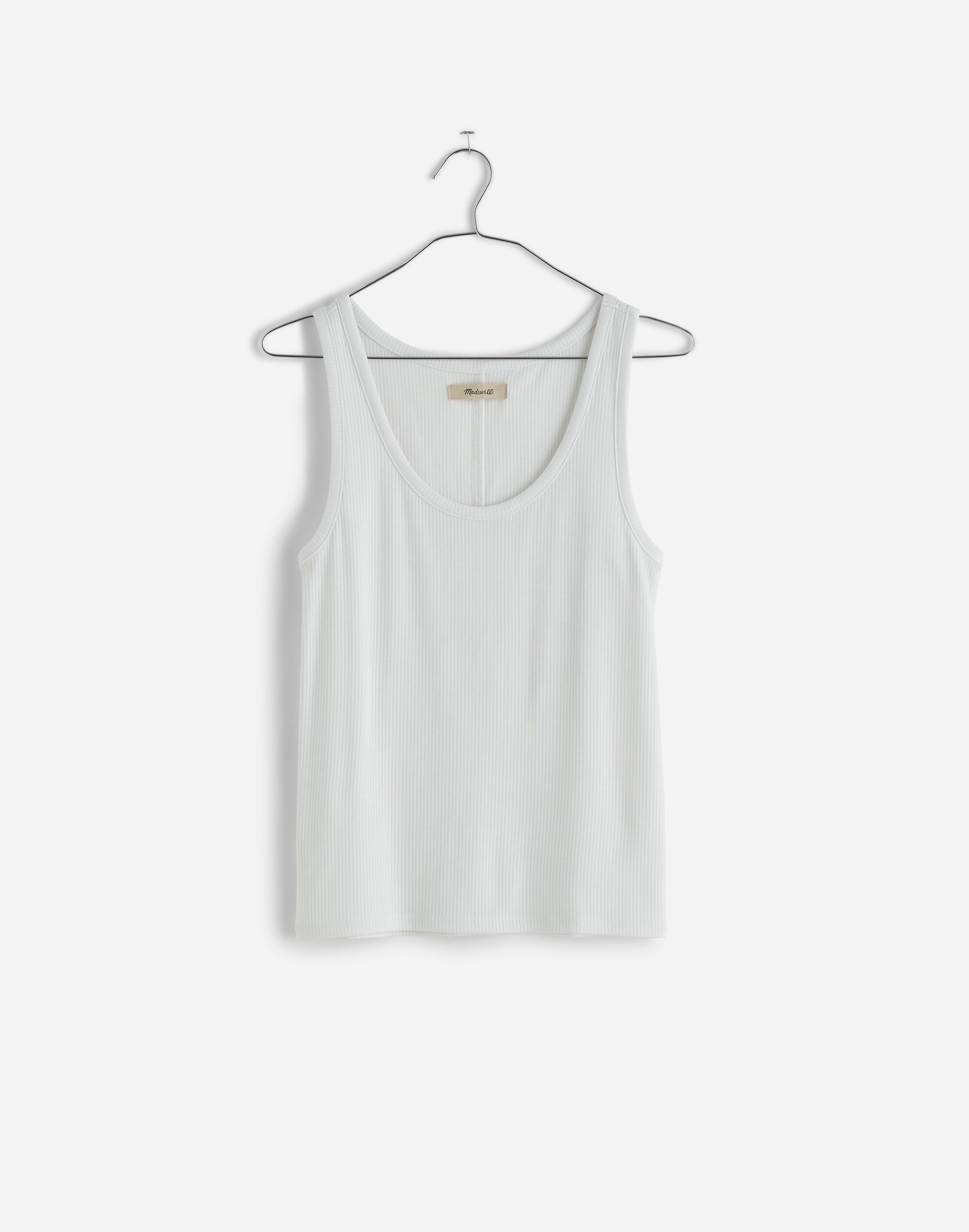 Drapey Rib Tank | Madewell