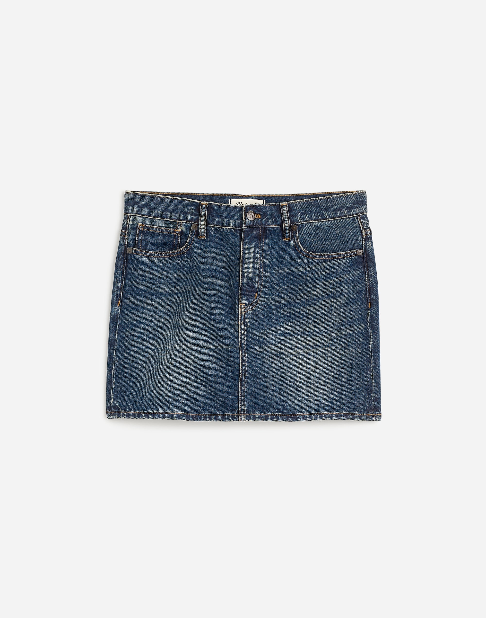 Denim Mini Skirt Karney Wash | Madewell