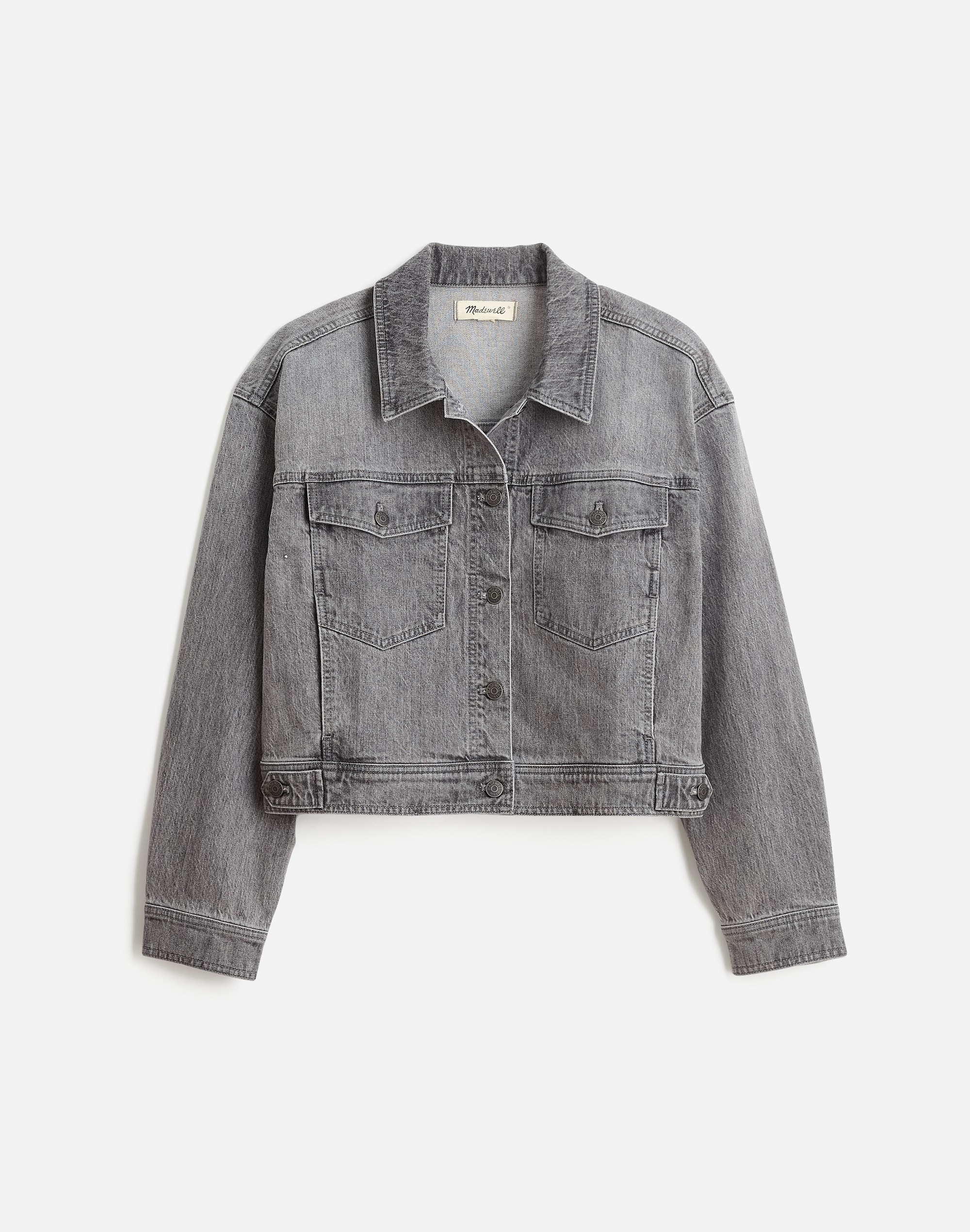 Button-Front Denim Jacket Hallandale Wash | Madewell