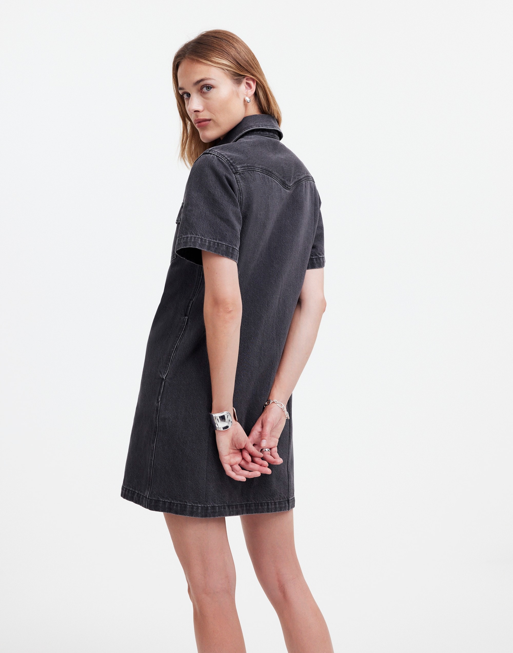 Oversized Mini Shirtdress | Madewell