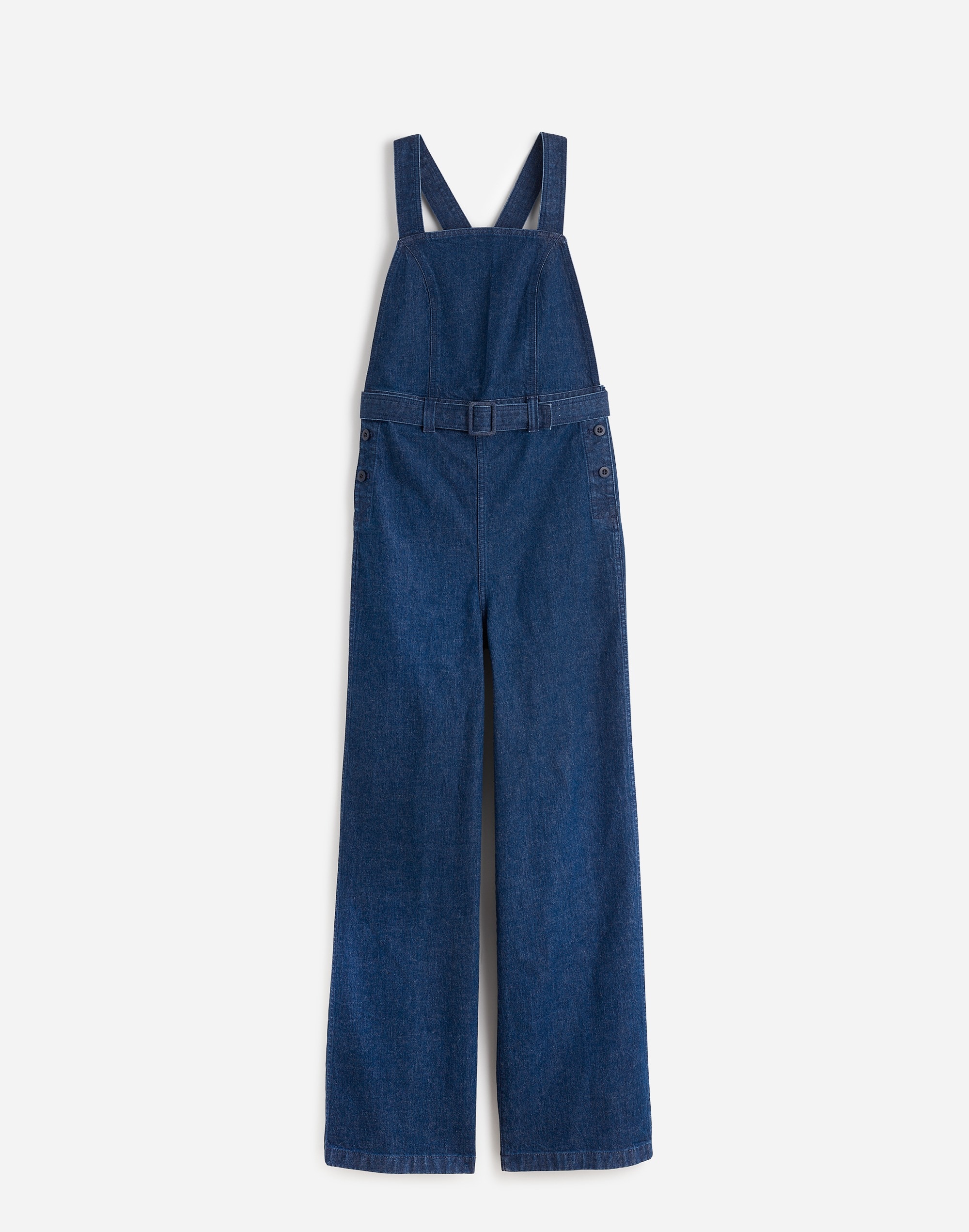 Denim Cross-Back Jumpsuit Cason Wash | Madewell