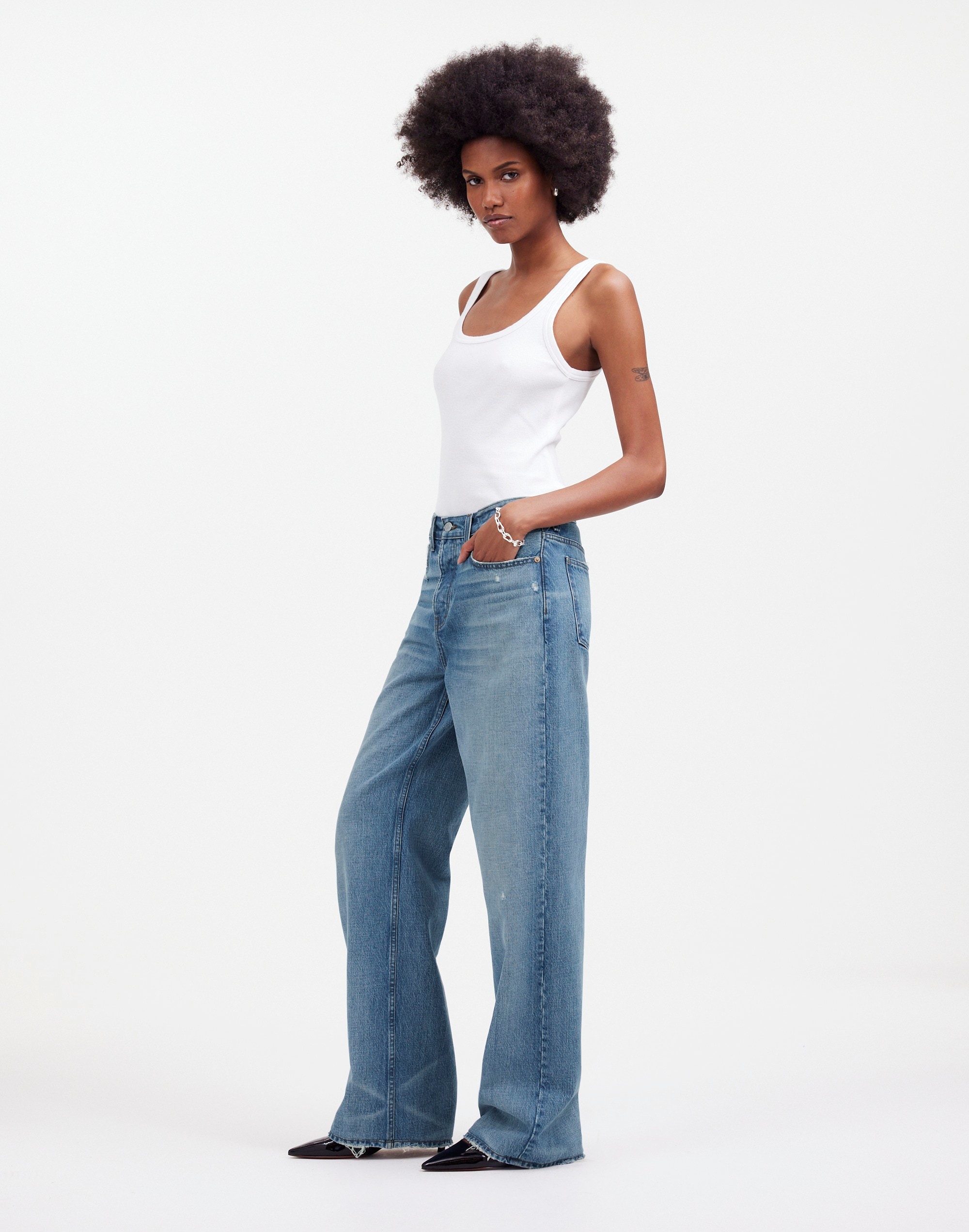 Low-Slung Baggy Jeans | Madewell