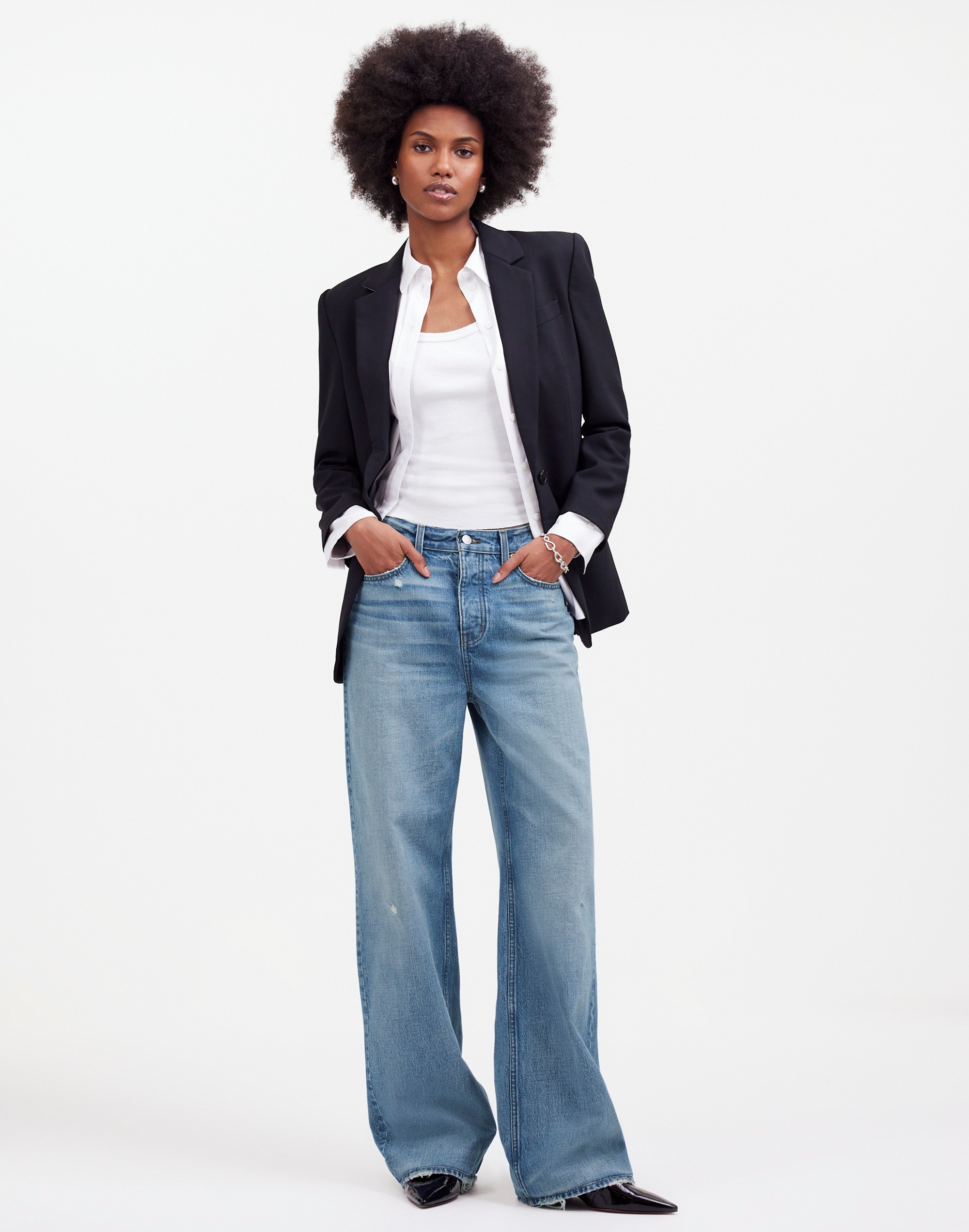 Low-Slung Baggy Jeans | Madewell