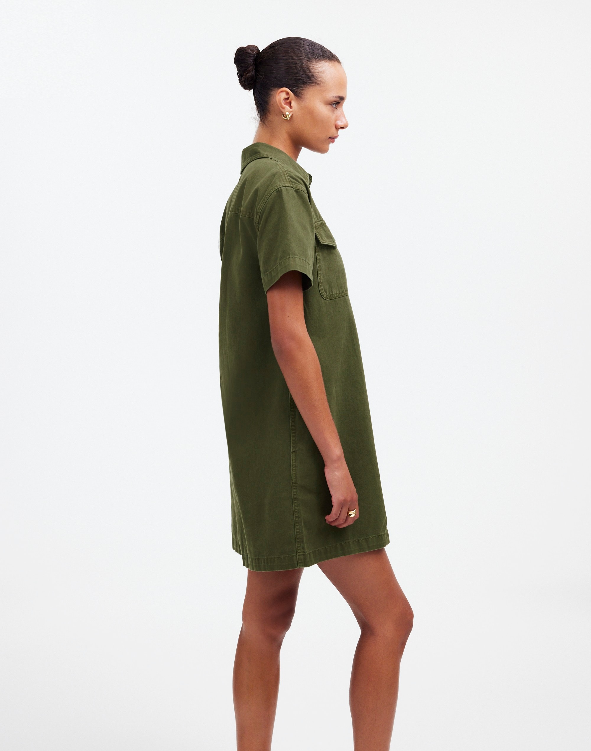 Oversized Mini Shirtdress | Madewell