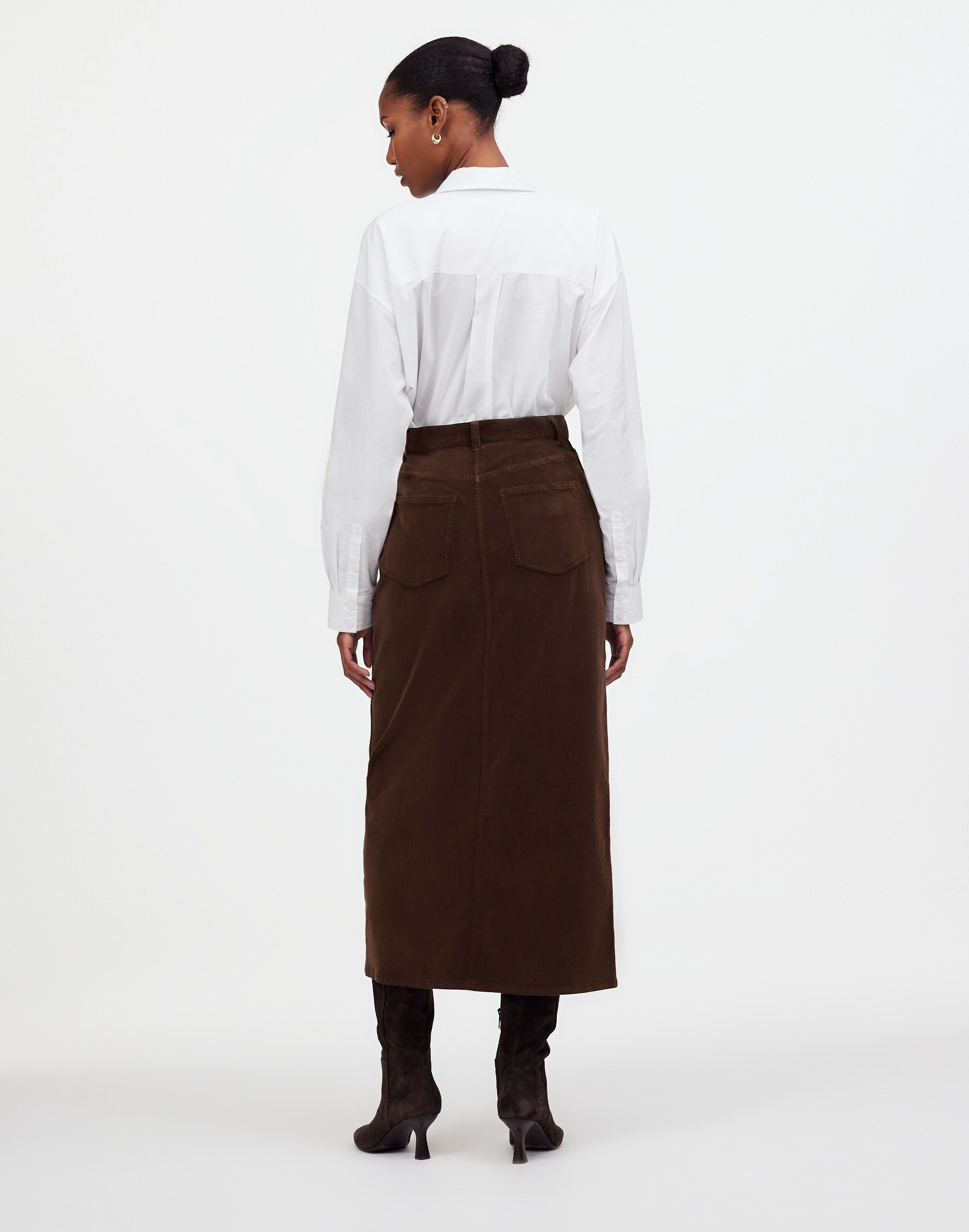 Corduroy Midi Skirt | Madewell