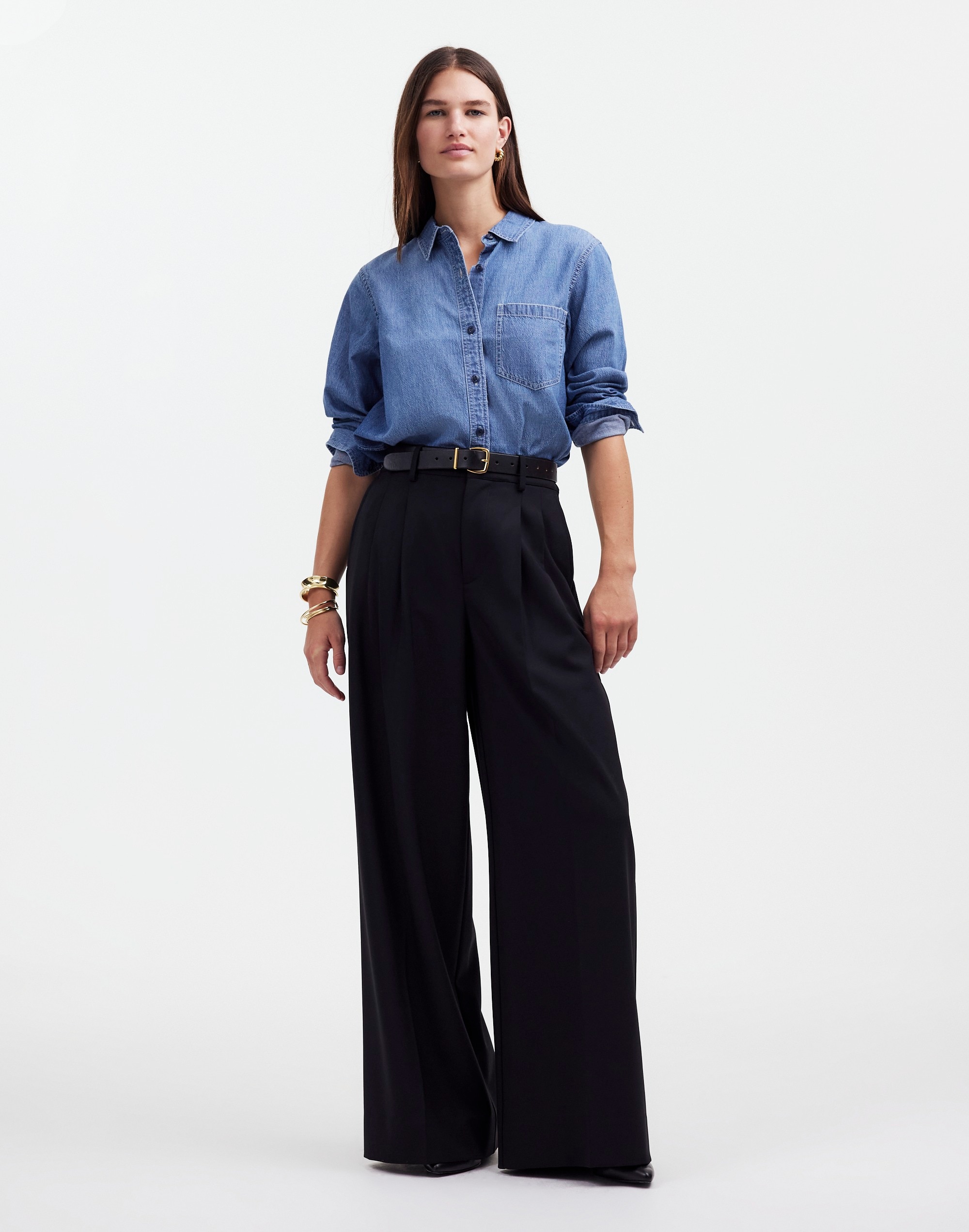 The Harlow Superwide-Leg Trouser | Madewell