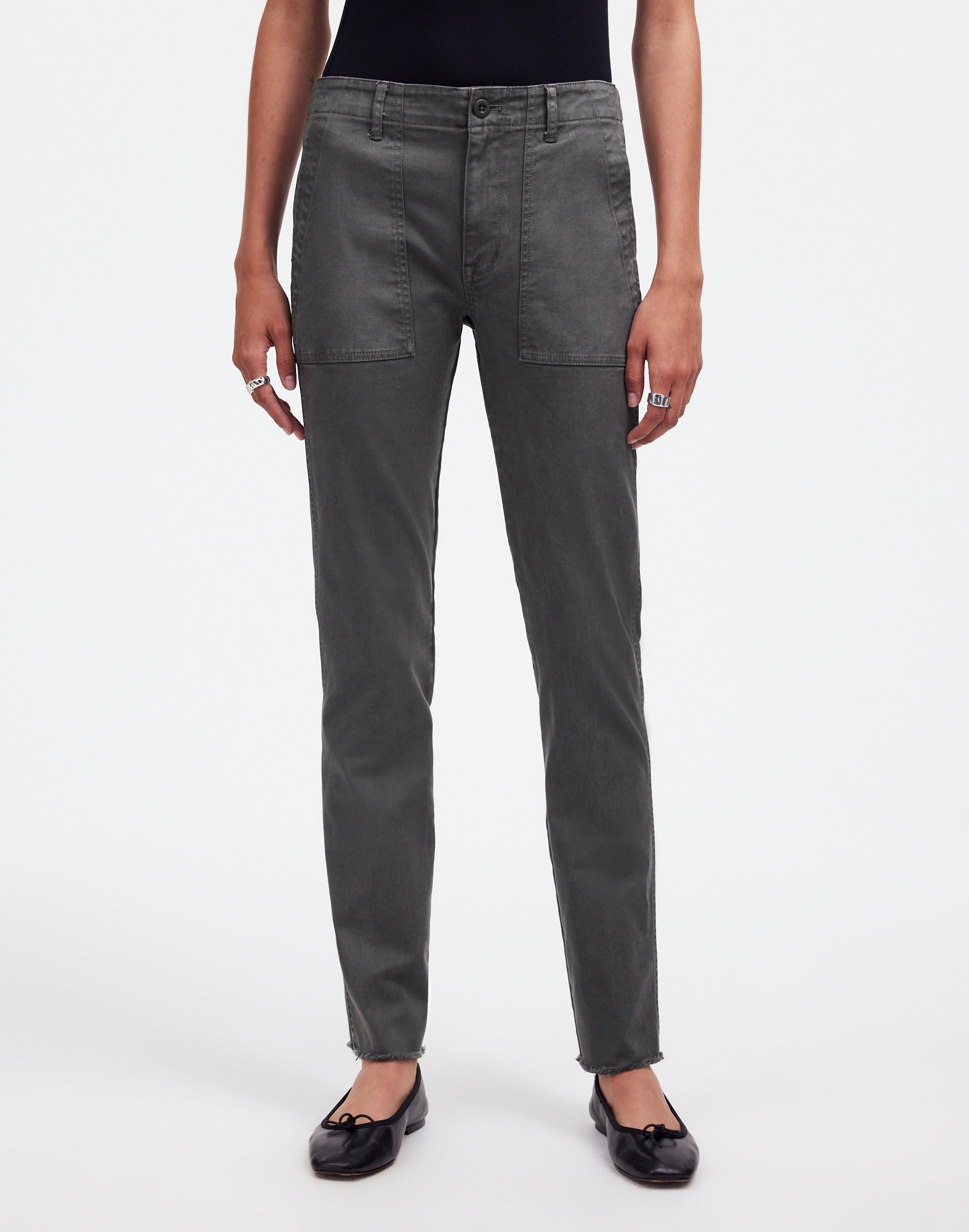 The Tall Slim Straight Trouser Pant Garment Dye | Madewell