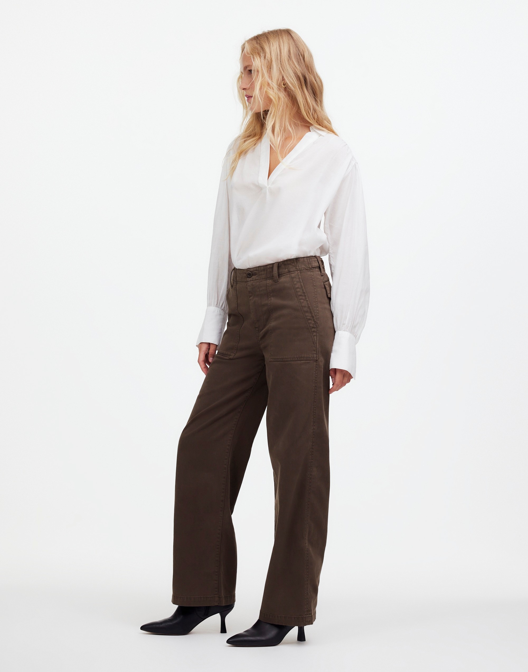 Low-Slung Baggy Utility Pants | Madewell