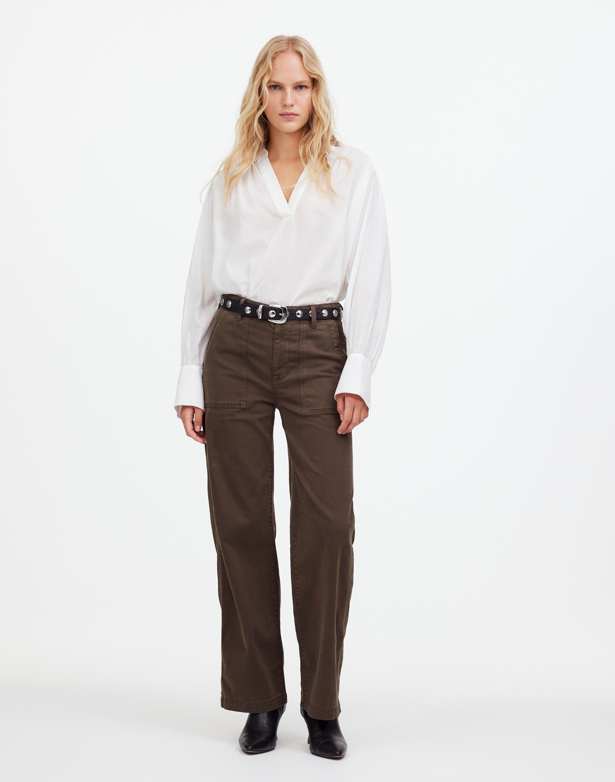 Low-Slung Baggy Utility Pants | Madewell