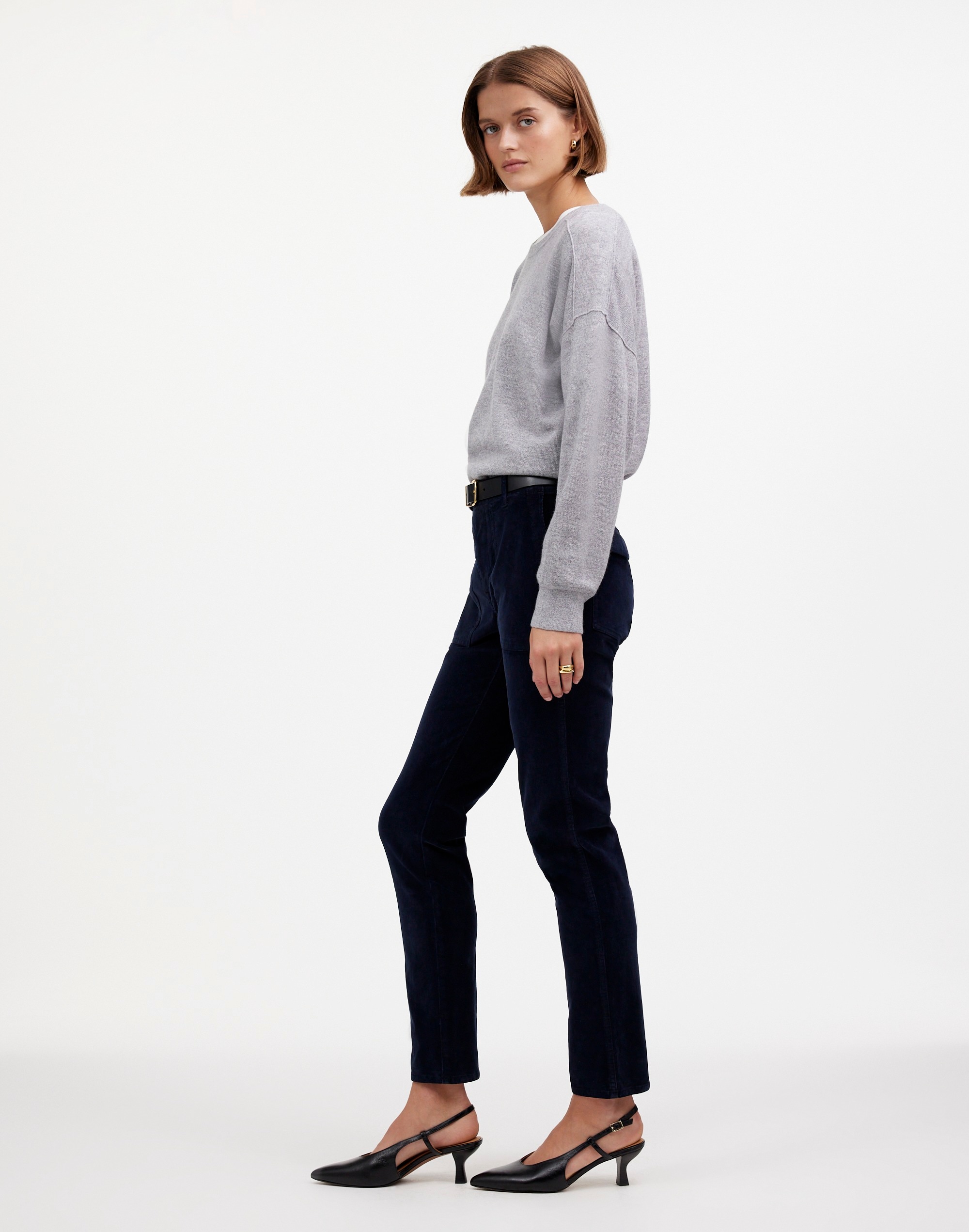 The Slim Straight Utility Pant Garment Dye Corduroy | Madewell