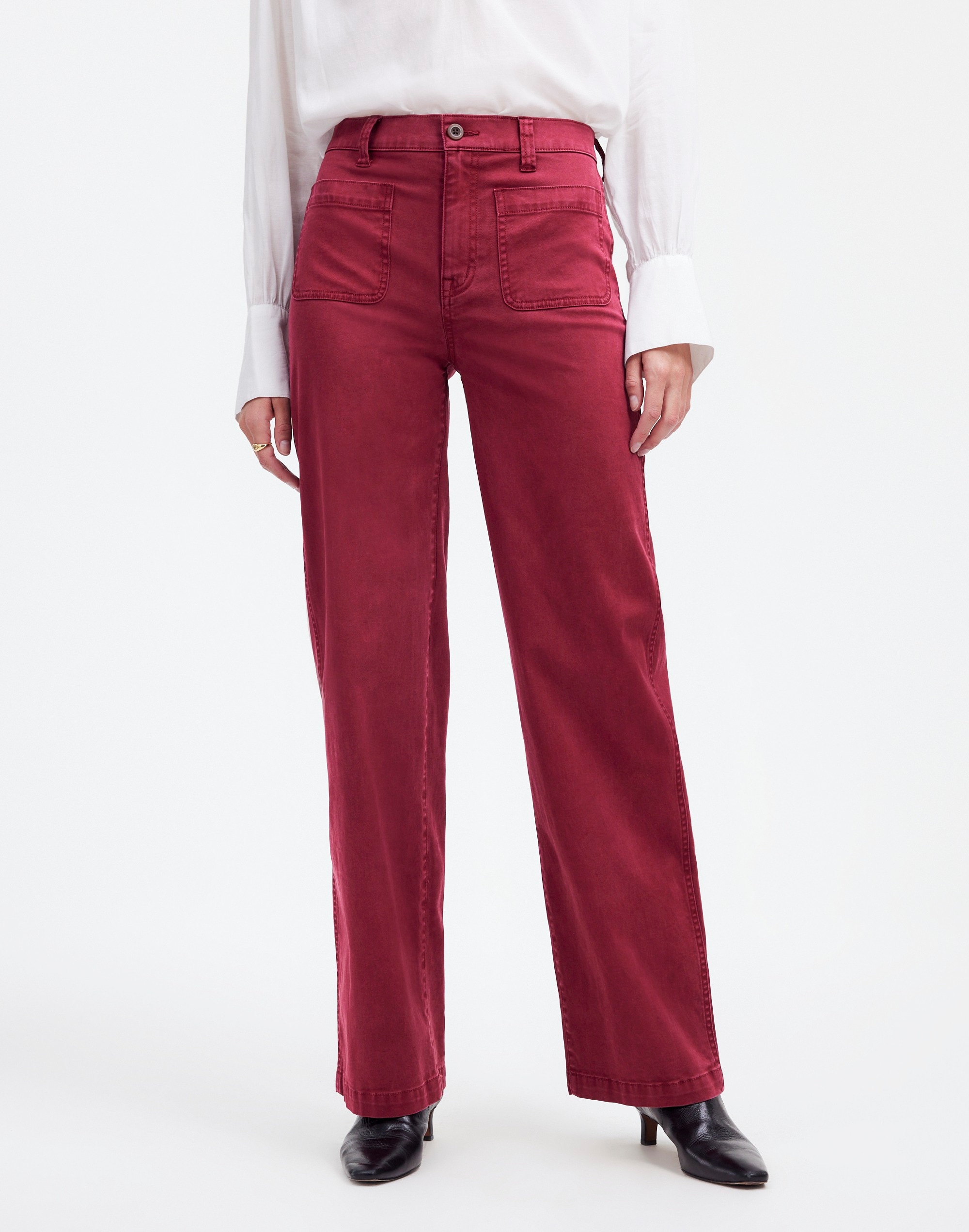 The Tall Emmett Wide-Leg Pant: Patch Pocket Edition | Madewell