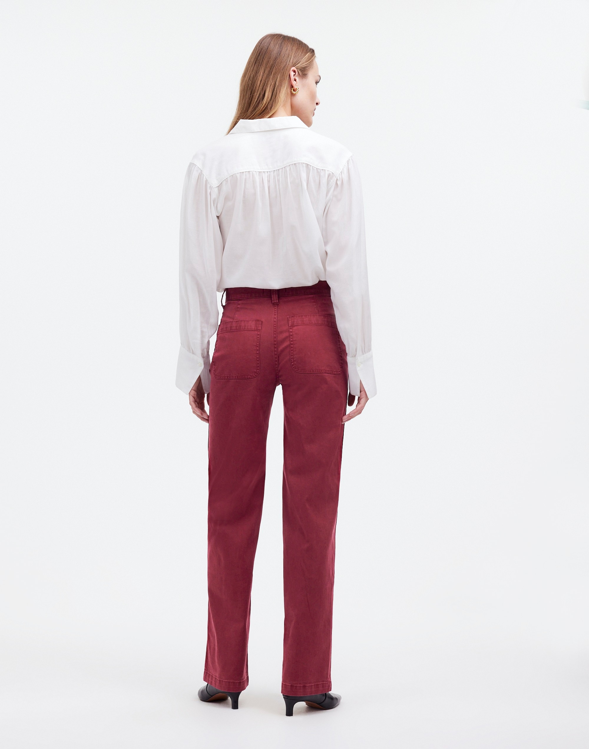 The Tall Emmett Wide-Leg Pant: Patch Pocket Edition | Madewell