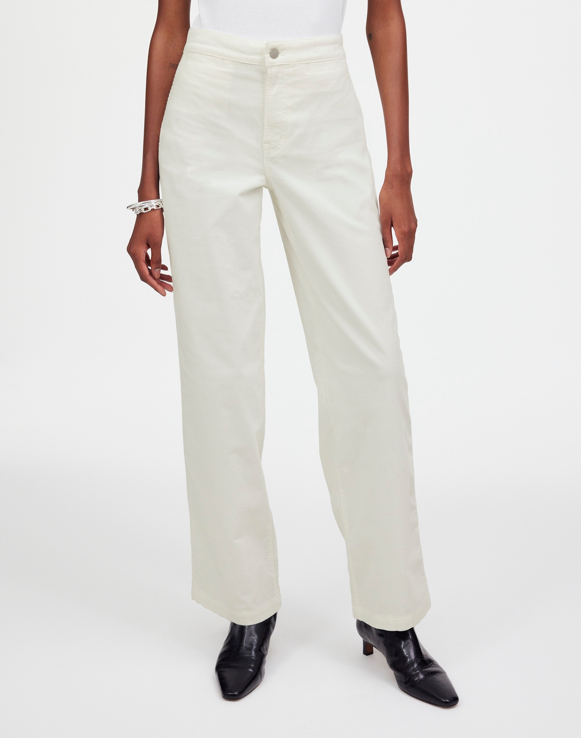 The Emmett Wide-Leg Pant Corduroy: Welt Pocket Edition | Madewell